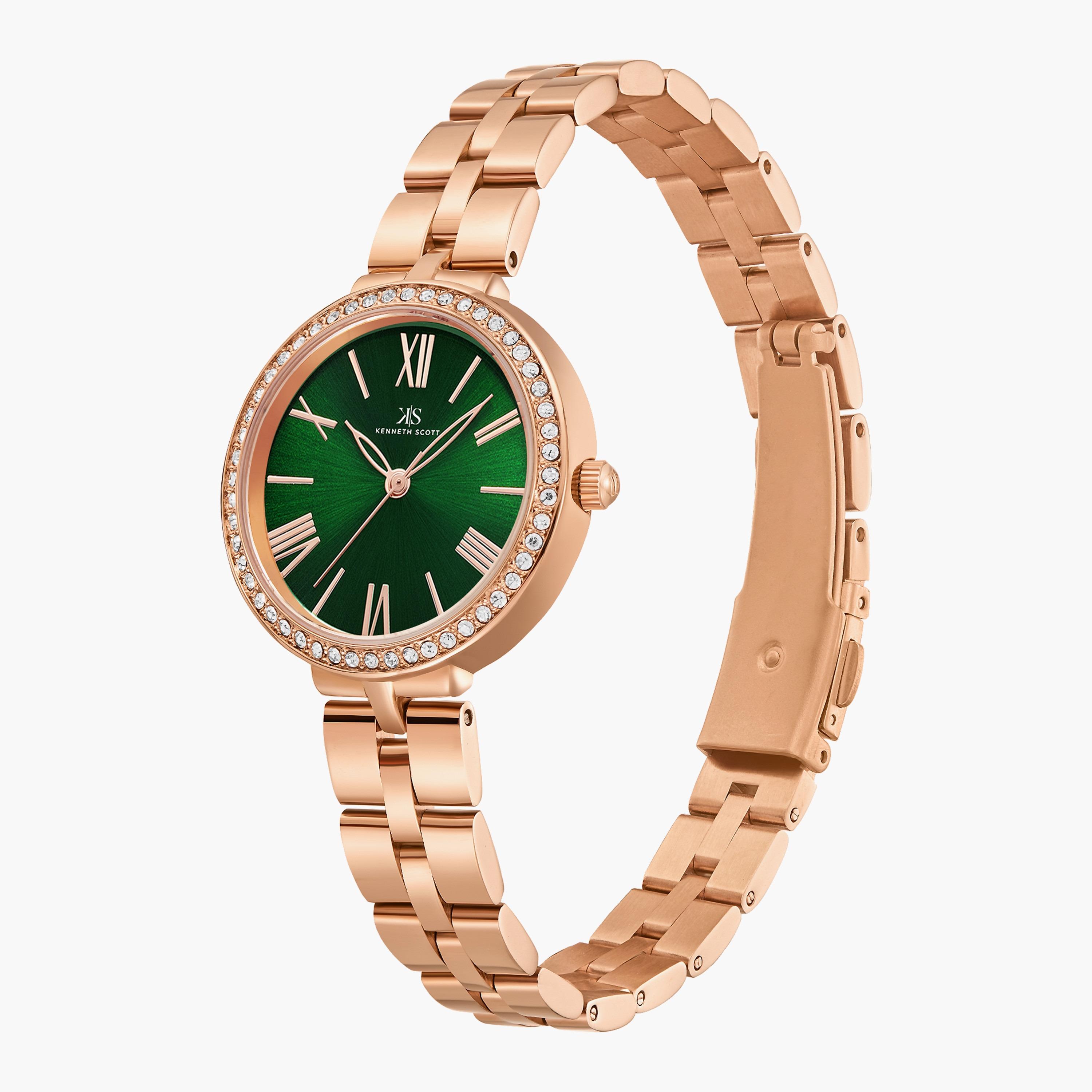  GW0265G2 ساعة يد أنالوج الرجالي بسوار ستانلس ستيل بلون ذهبي من جيس -women-watchesandjewellery-watches-image-2
