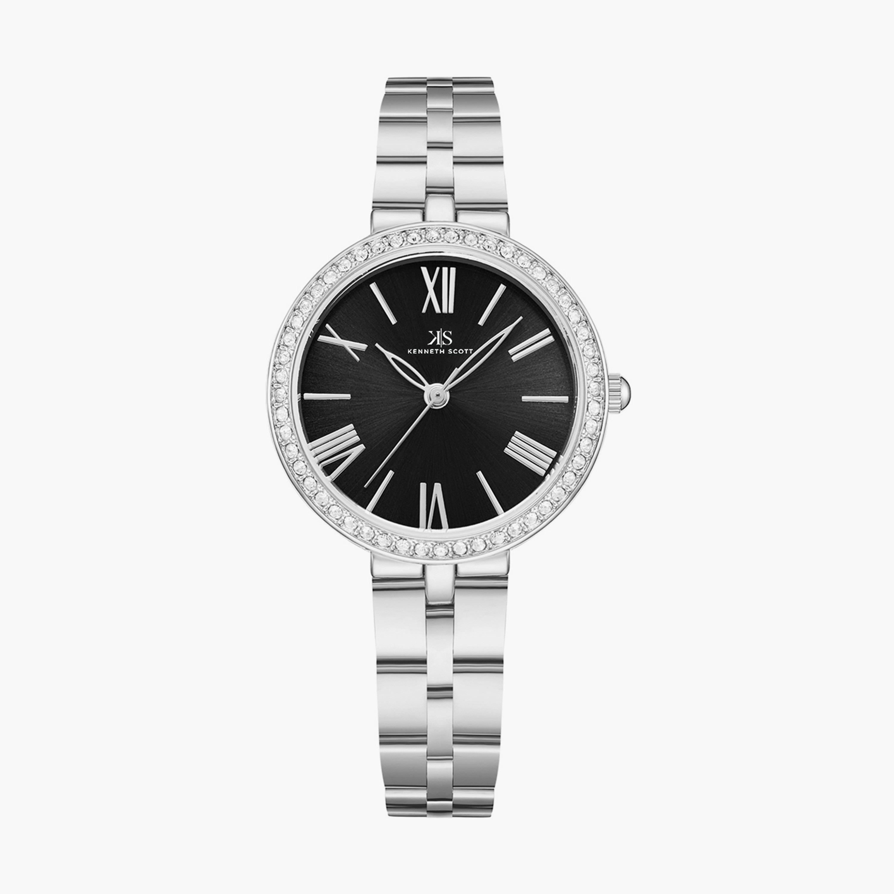 BP3371X.131 | ساعة كرونوغراف من بيفرلي هيلز بولو كلوب بعقارب وسوار جلدي أسود للرجال-women-watchesandjewellery-watches-image-1