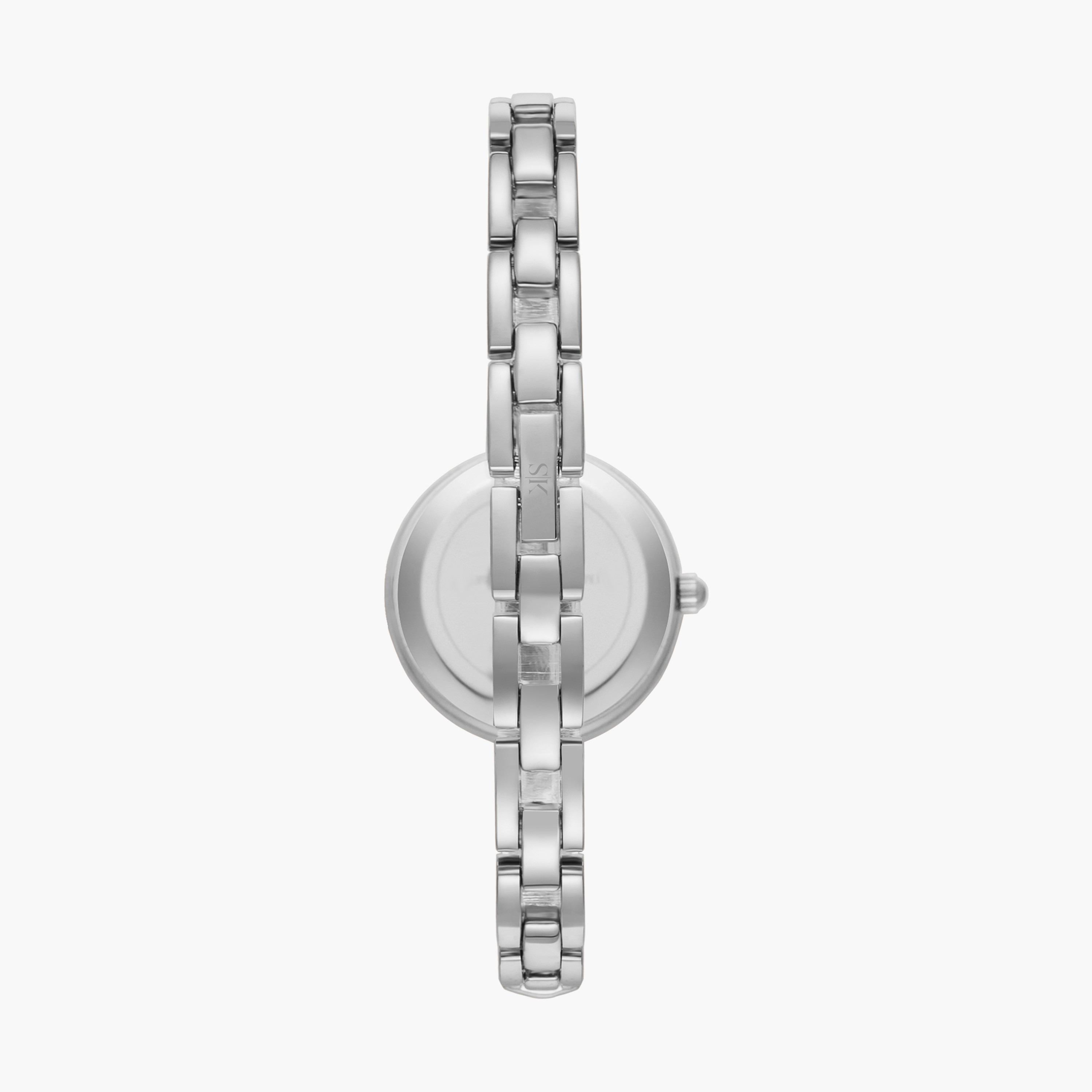 Kenneth Scott Silver Analog Stainless Steel Strap Watch | K23507-SBSL-women-watchesandjewellery-watches-image-3