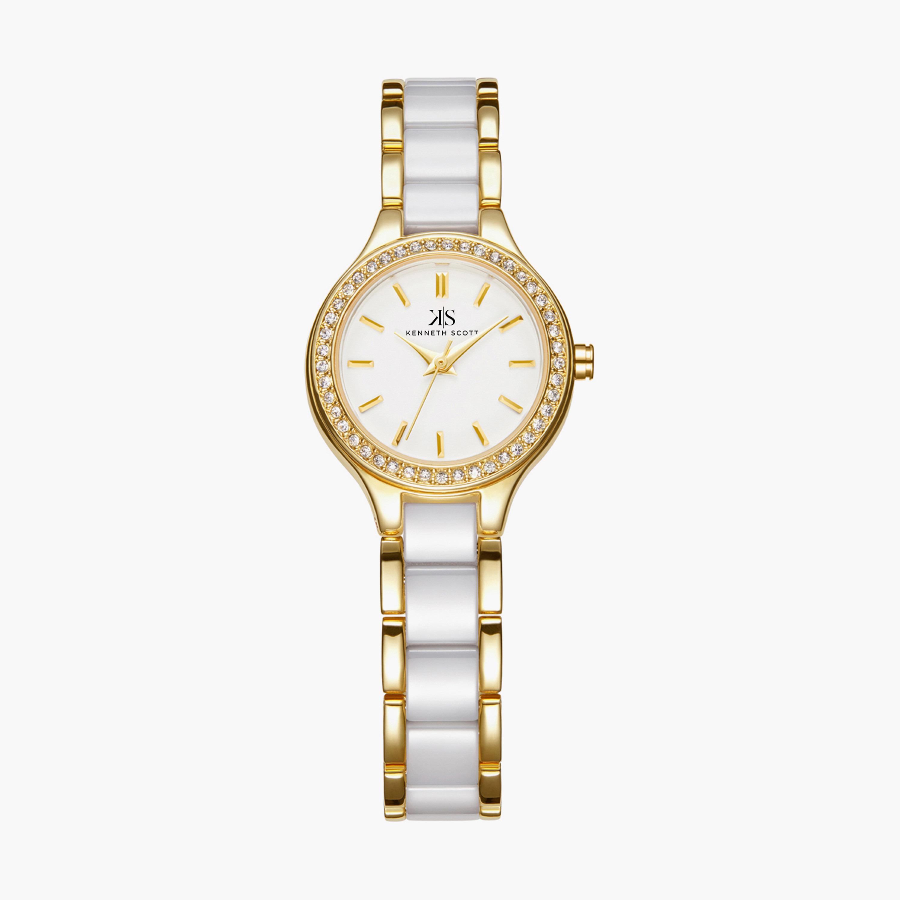  GW0354L1 ساعة يد أنالوج بسوار الستانلس ستيل الفضي من جيس -women-watchesandjewellery-watches-image-1