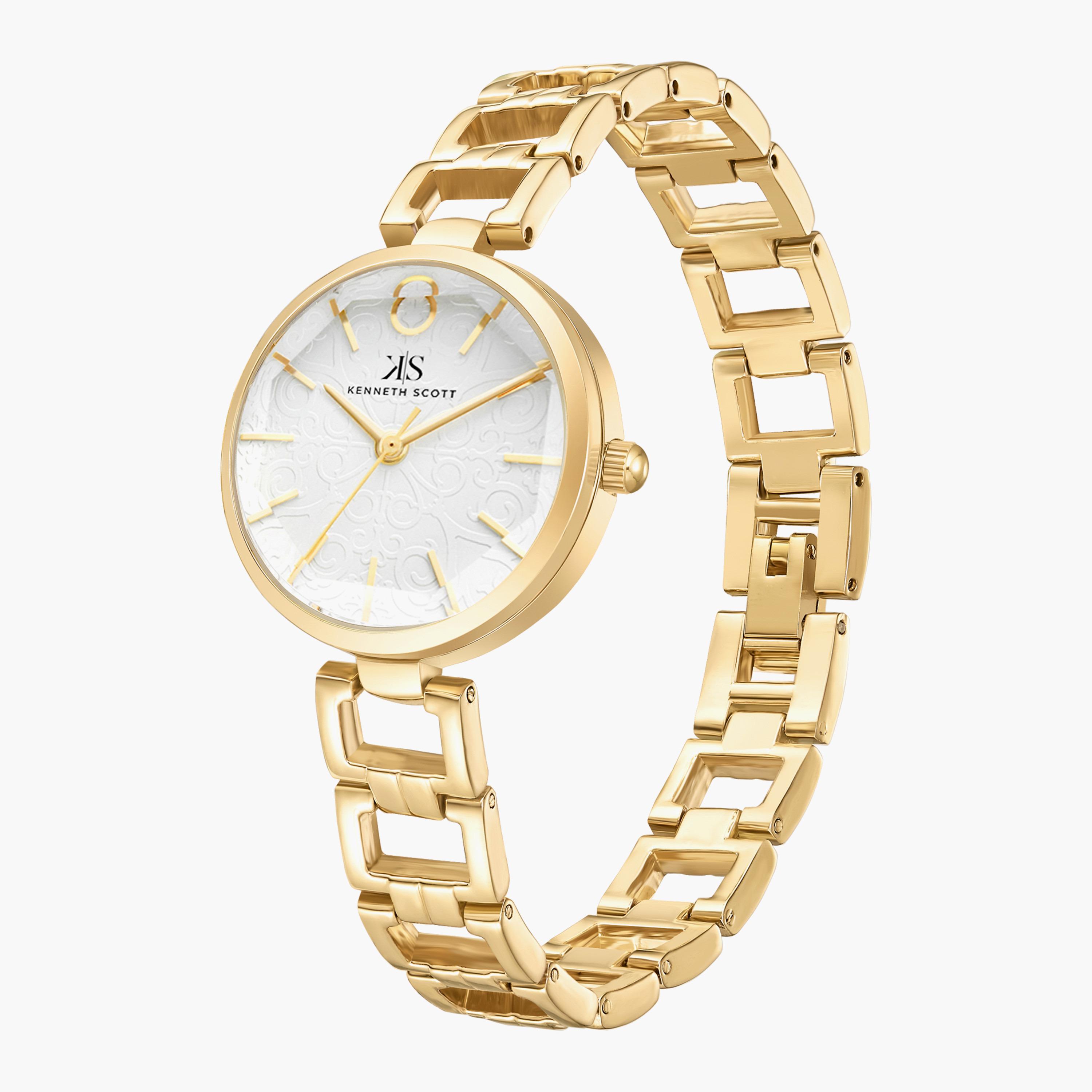 ساعة اوماكس التناظرية بسوار ذهبي - 00JED022G008-women-watchesandjewellery-watches-image-2
