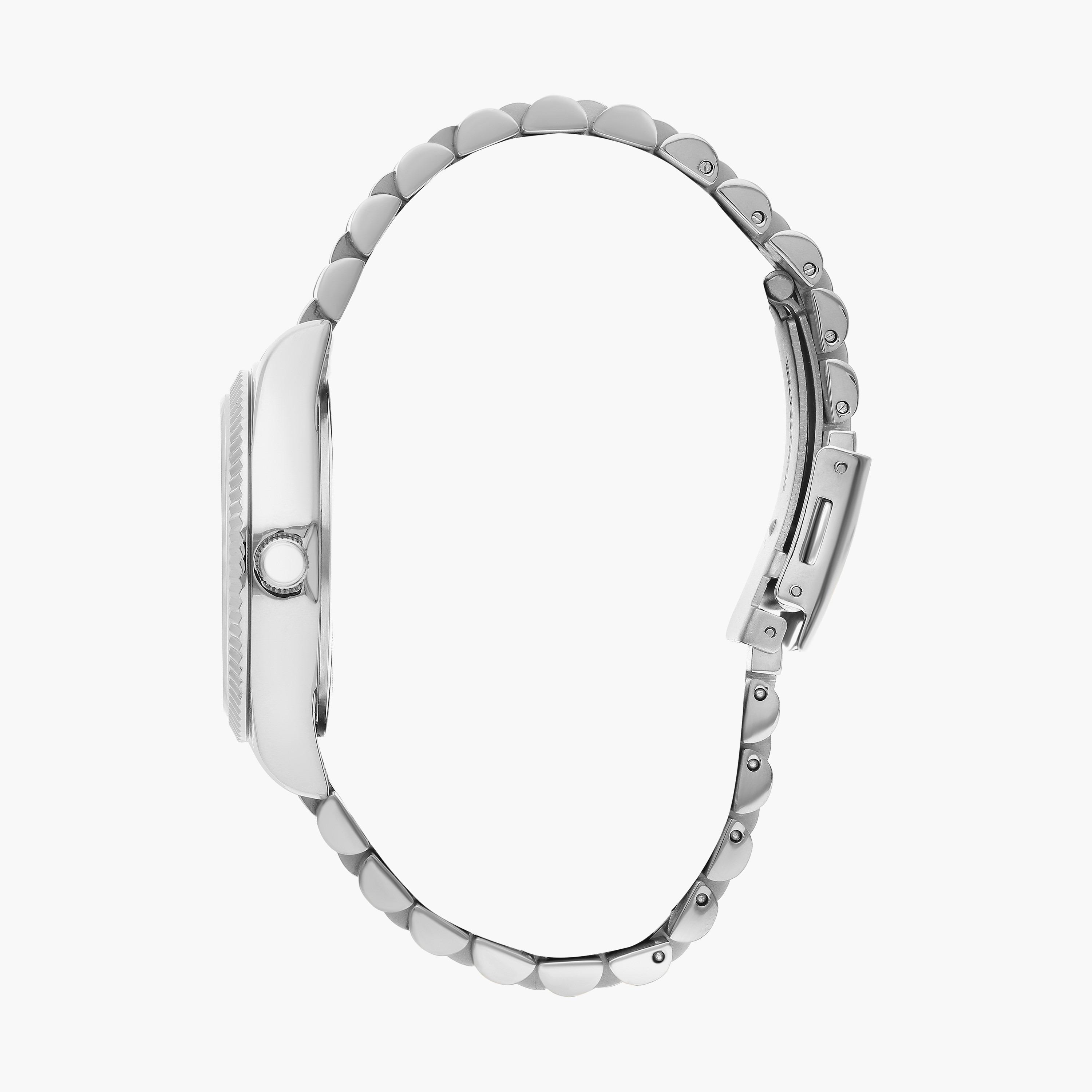 Lee Cooper Women's Silver Analog Stainless Steel Strap Watch | LC07310.320-women-watchesandjewellery-watches-image-2