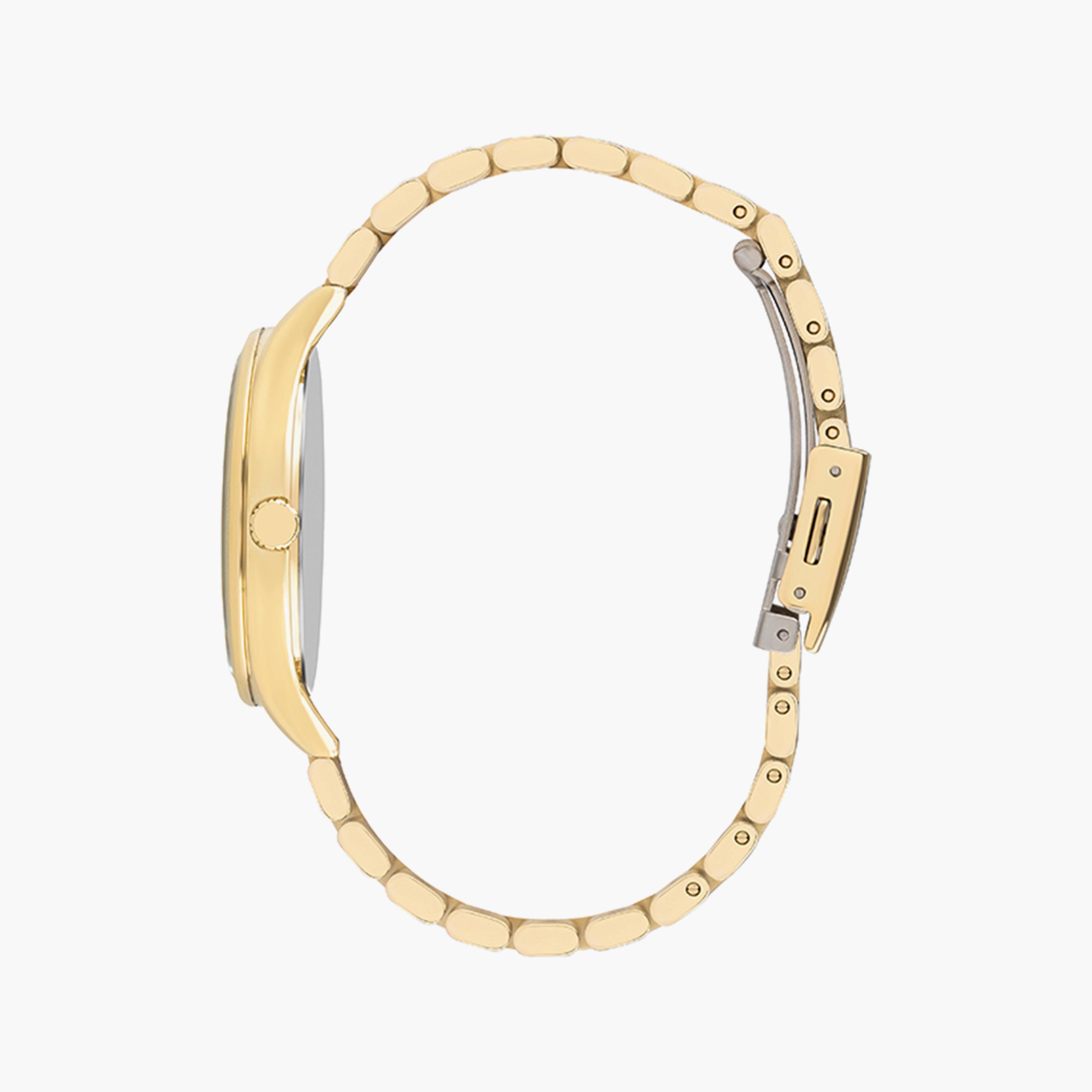 ساعة انالوج بسوار ستانلس ستيل بلون ذهبي للنساء من لي كوبر | LC07471.130-women-watchesandjewellery-watches-image-2