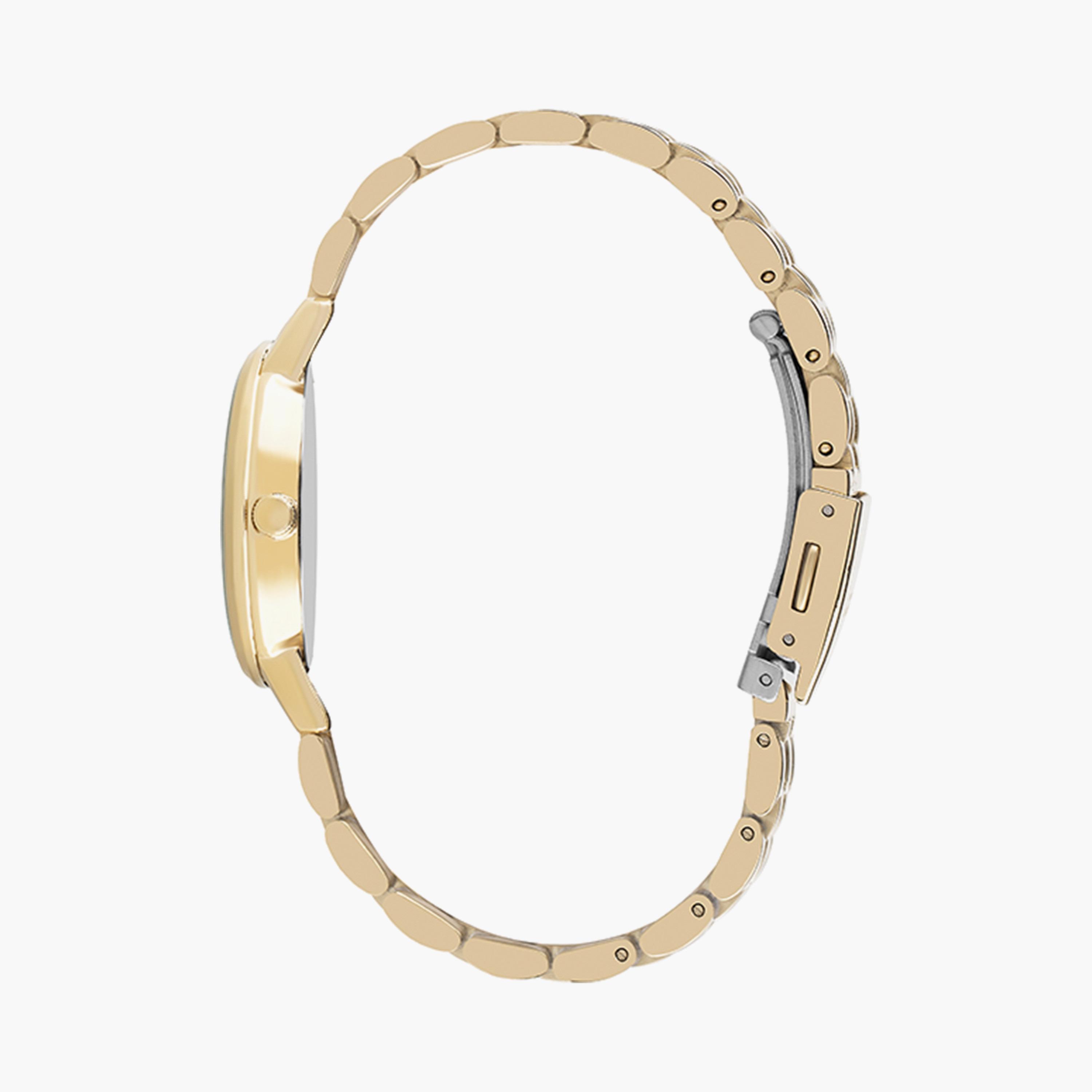 ساعة انالوج بسوار ستانلس ستيل بلون ذهبي للنساء من لي كوبر | LC07503.120-women-watchesandjewellery-watches-image-2