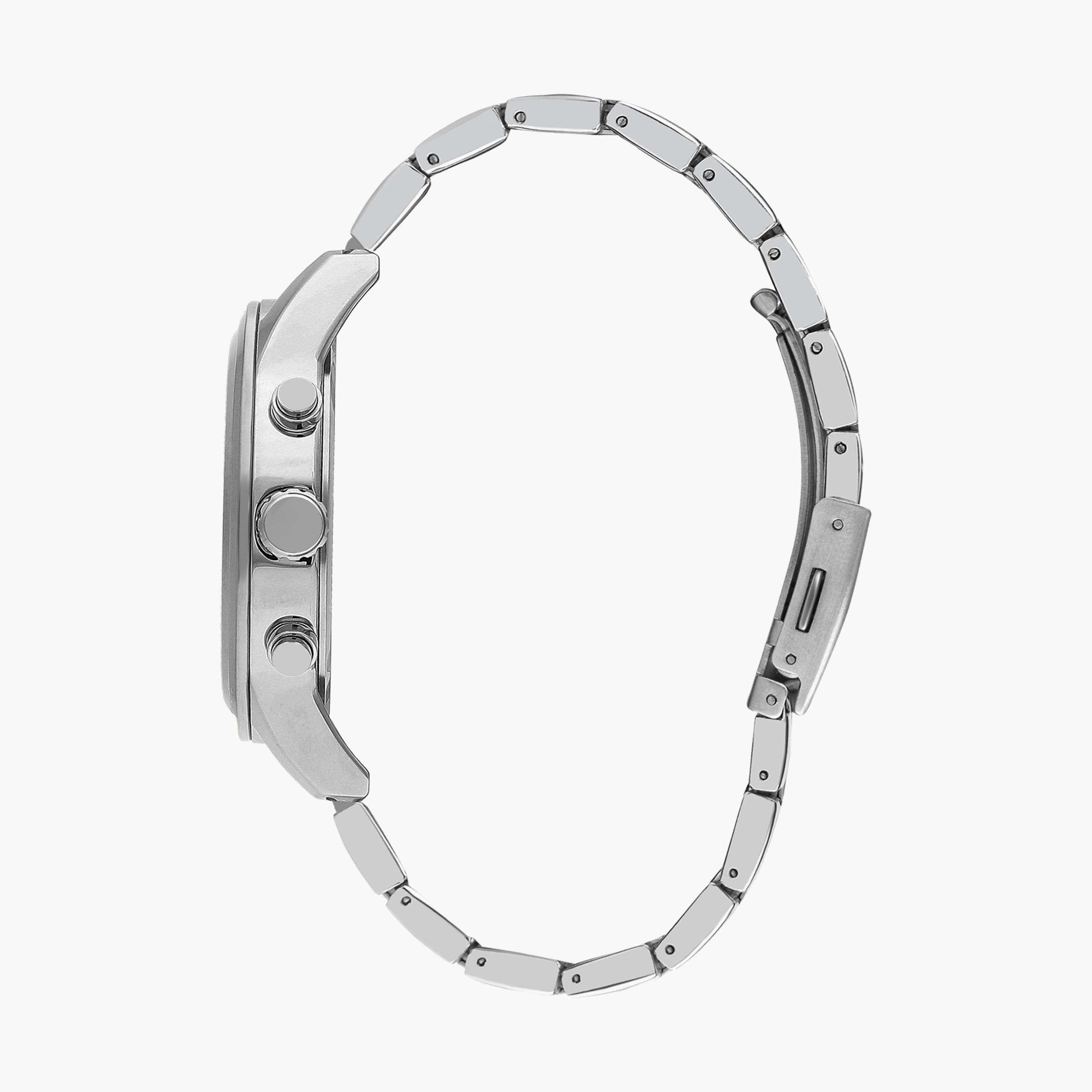 ساعة كرونوغراف بسوار ستانلس ستيل بلون فضي للرجال من لي كوبر | LC07562.350-men-watchesandjewellery-watches-image-2