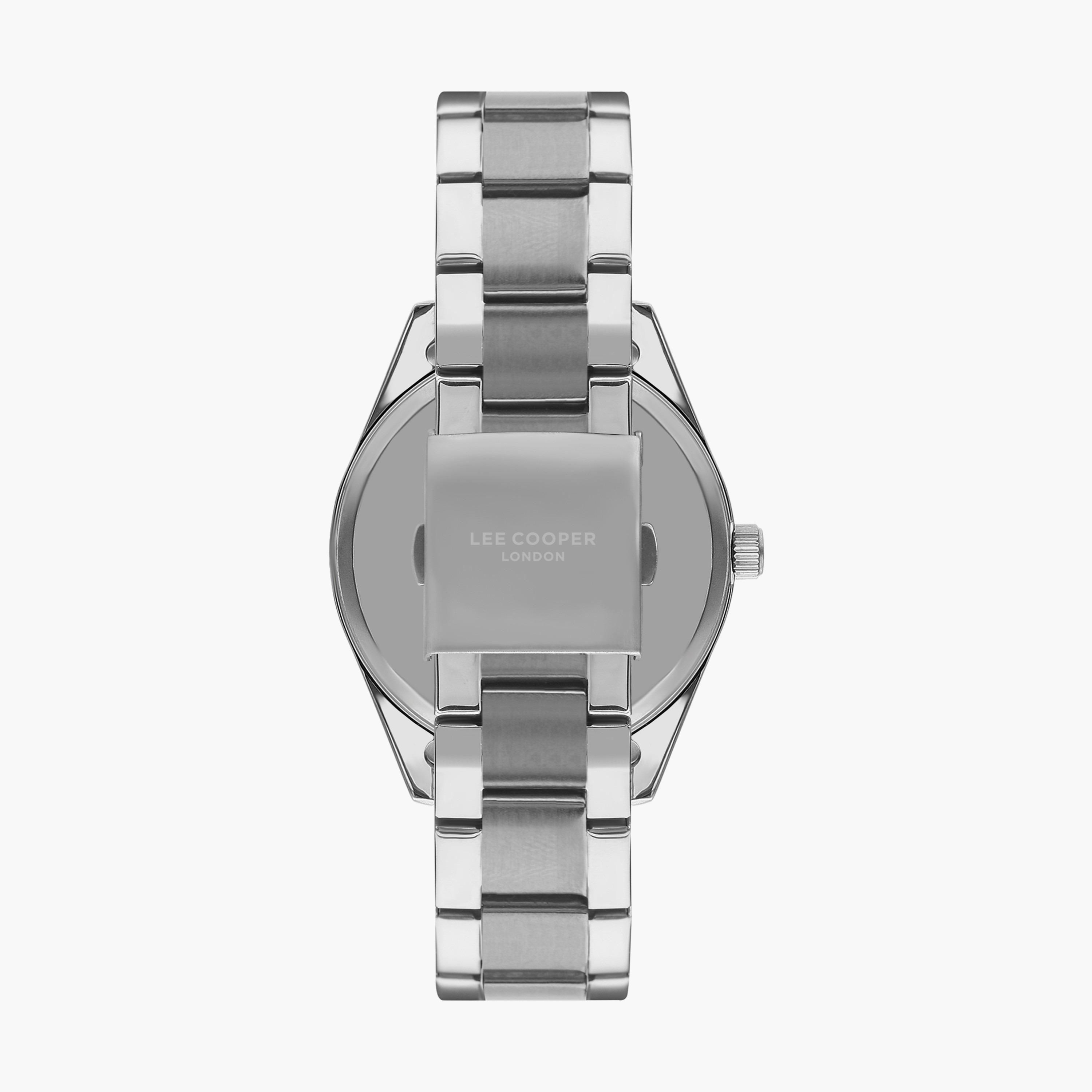 ساعة انالوج بسوار ستانلس ستيل بلون فضي للرجال من لي كوبر | LC07565.380-men-watchesandjewellery-watches-image-3