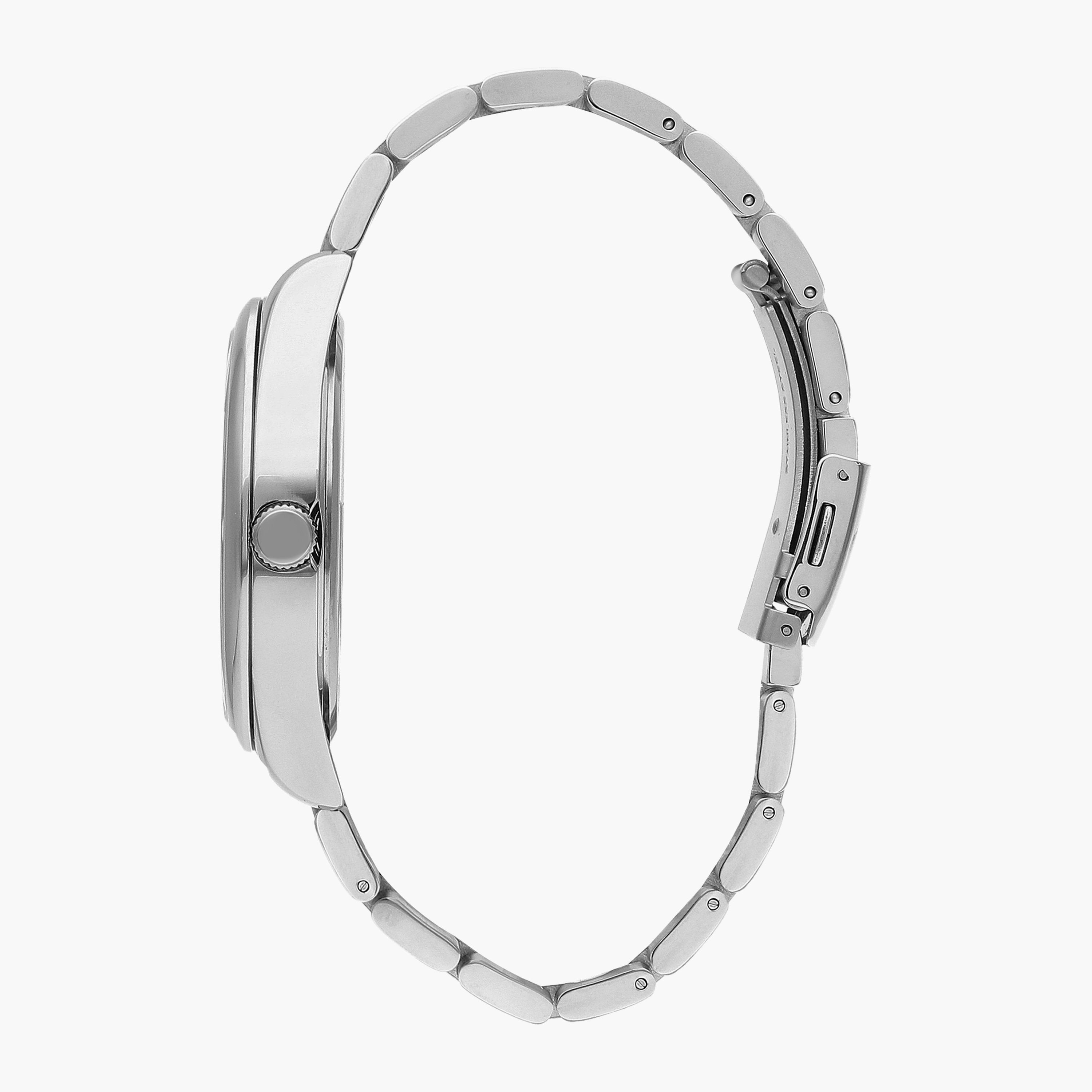 ساعة انالوج بسوار ستانلس ستيل بلون فضي للرجال من لي كوبر | LC07565.390-men-watchesandjewellery-watches-image-2