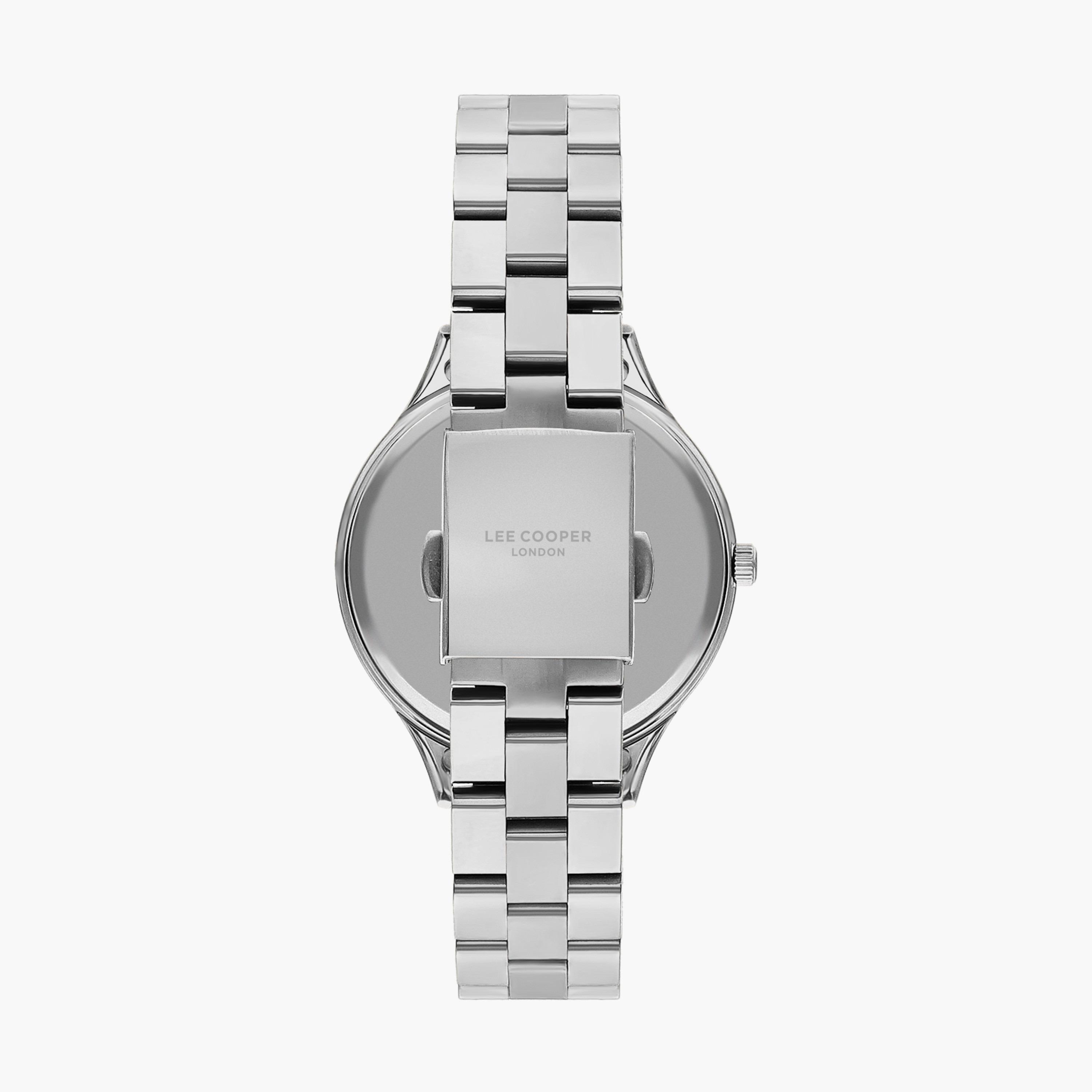 ساعة انالوج بسوار ستانلس ستيل بلون فضي للنساء من لي كوبر | LC07568.330-women-watchesandjewellery-watches-image-3