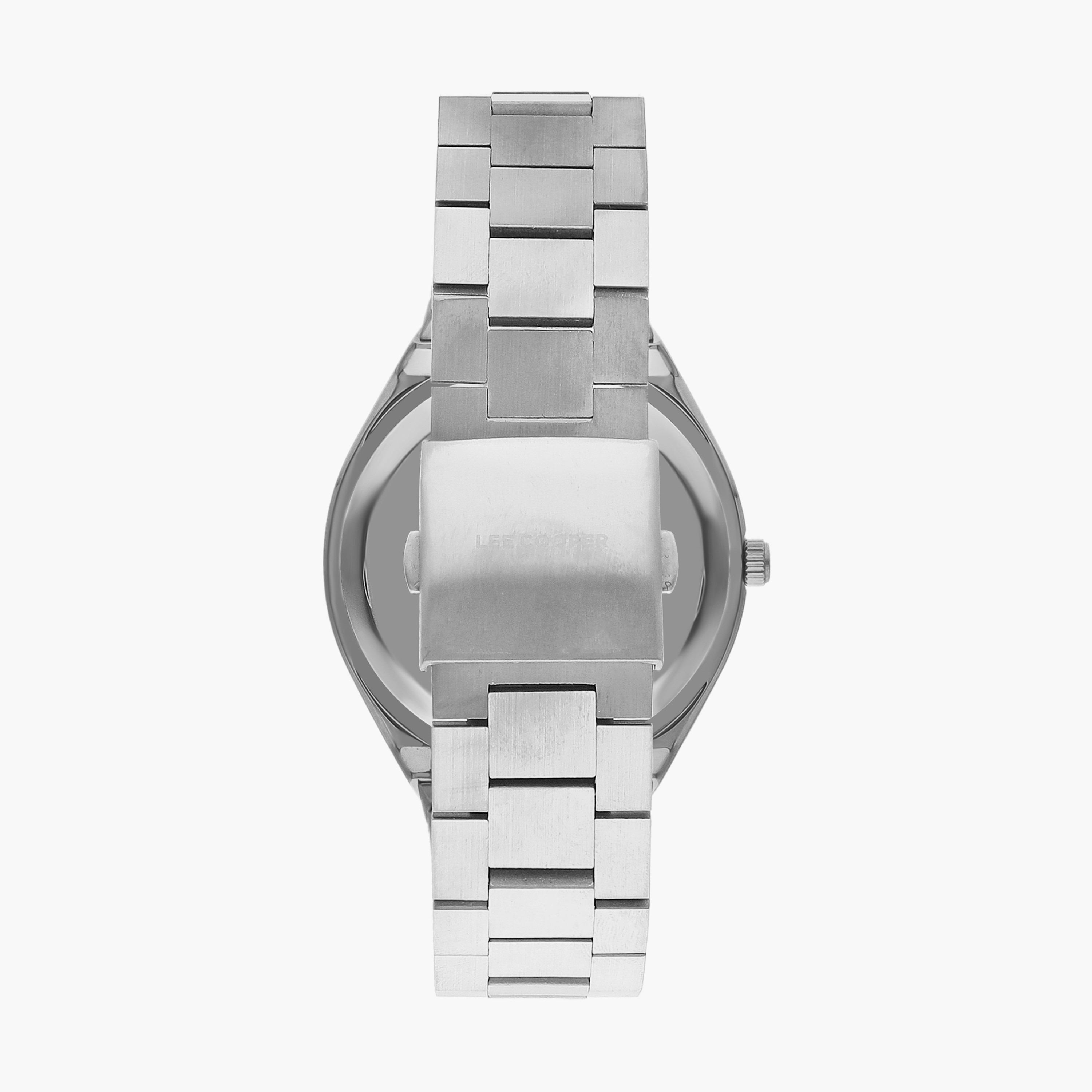 ساعة انالوج بسوار ستانلس ستيل بلون فضي للرجال من لي كوبر | LC07577.360-men-watchesandjewellery-watches-image-3
