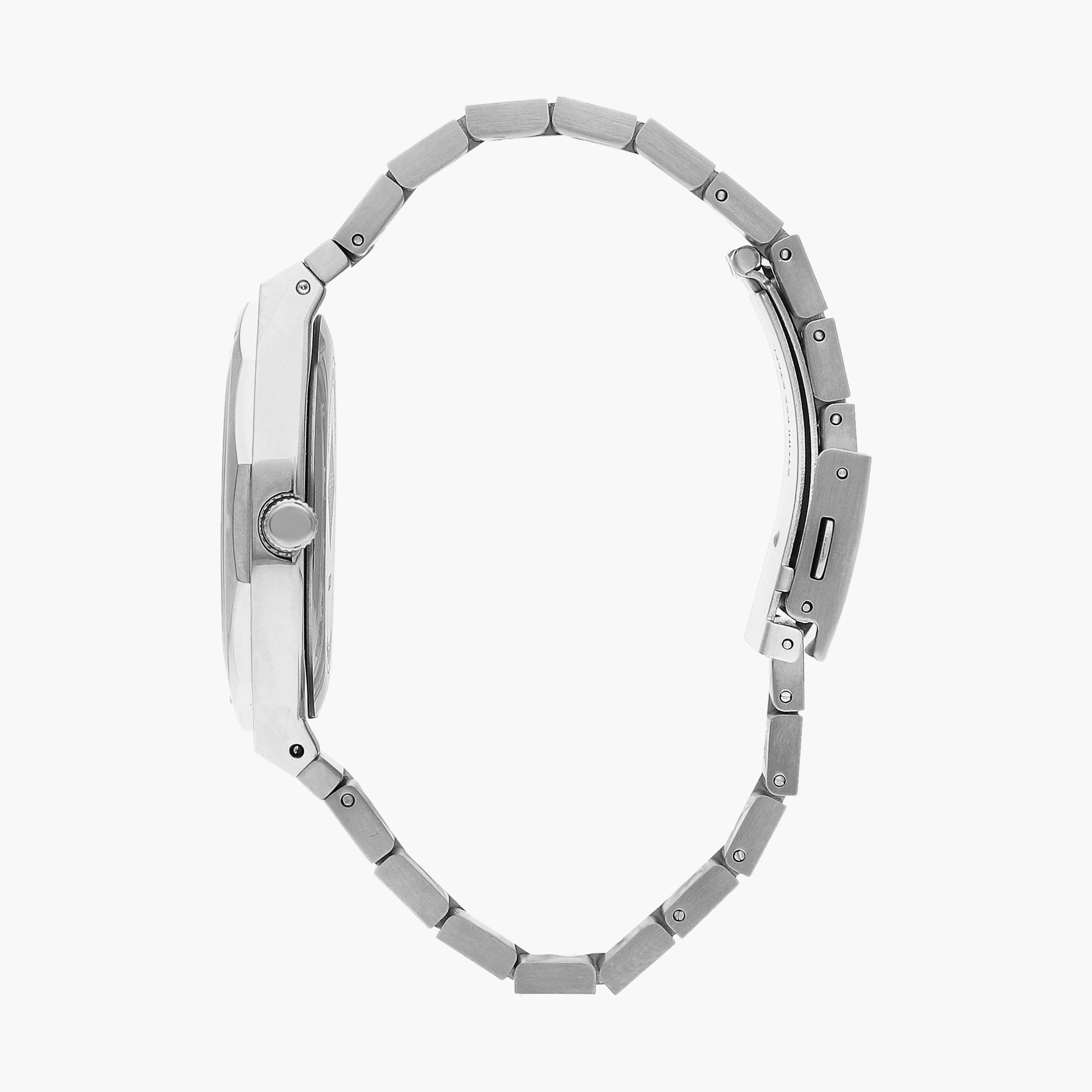 ساعة انالوج بسوار ستانلس ستيل بلون فضي للرجال من لي كوبر | LC07577.390-men-watchesandjewellery-watches-image-2