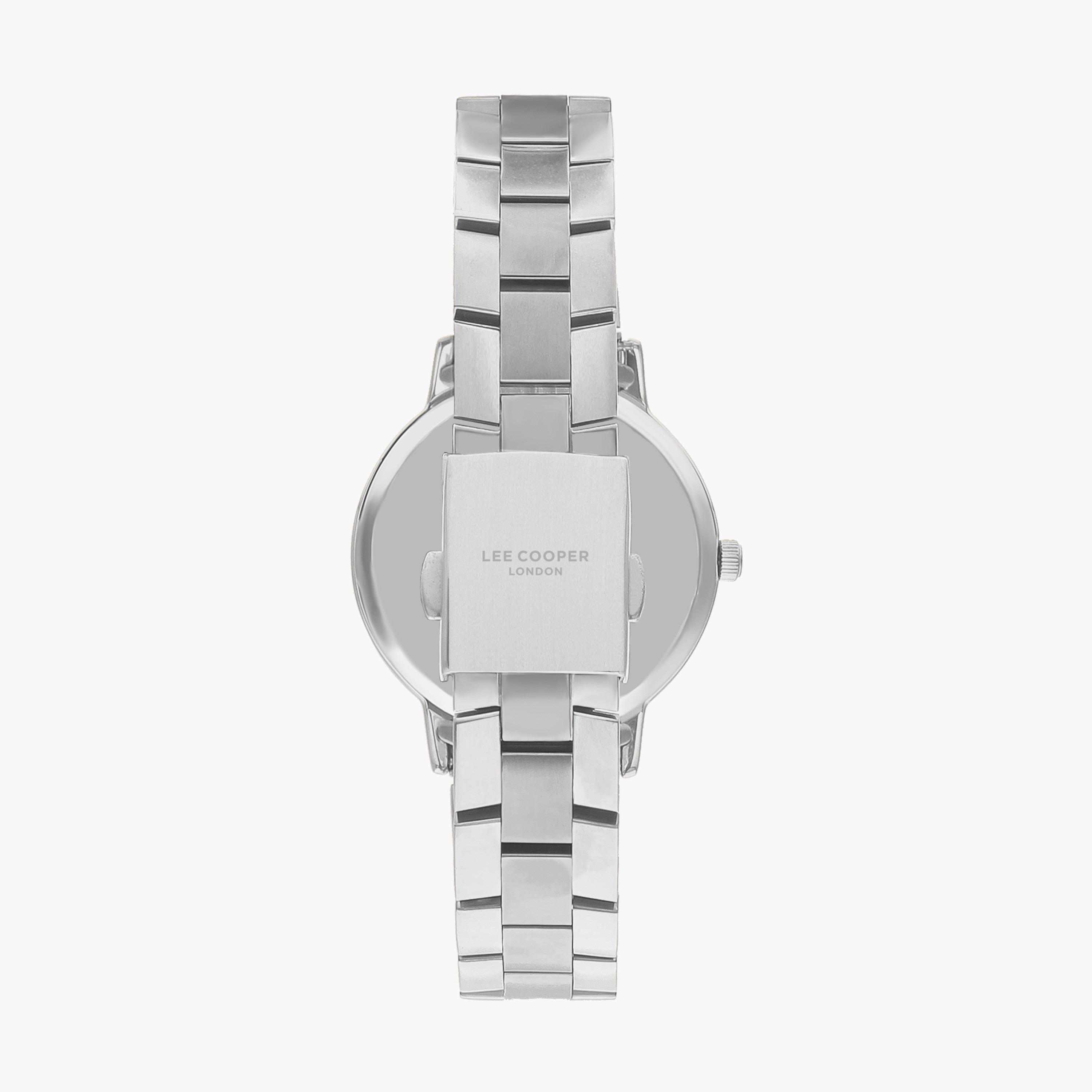 ساعة انالوج بسوار ستانلس ستيل بلون فضي للنساء من لي كوبر | LC07580.390-women-watchesandjewellery-watches-image-3