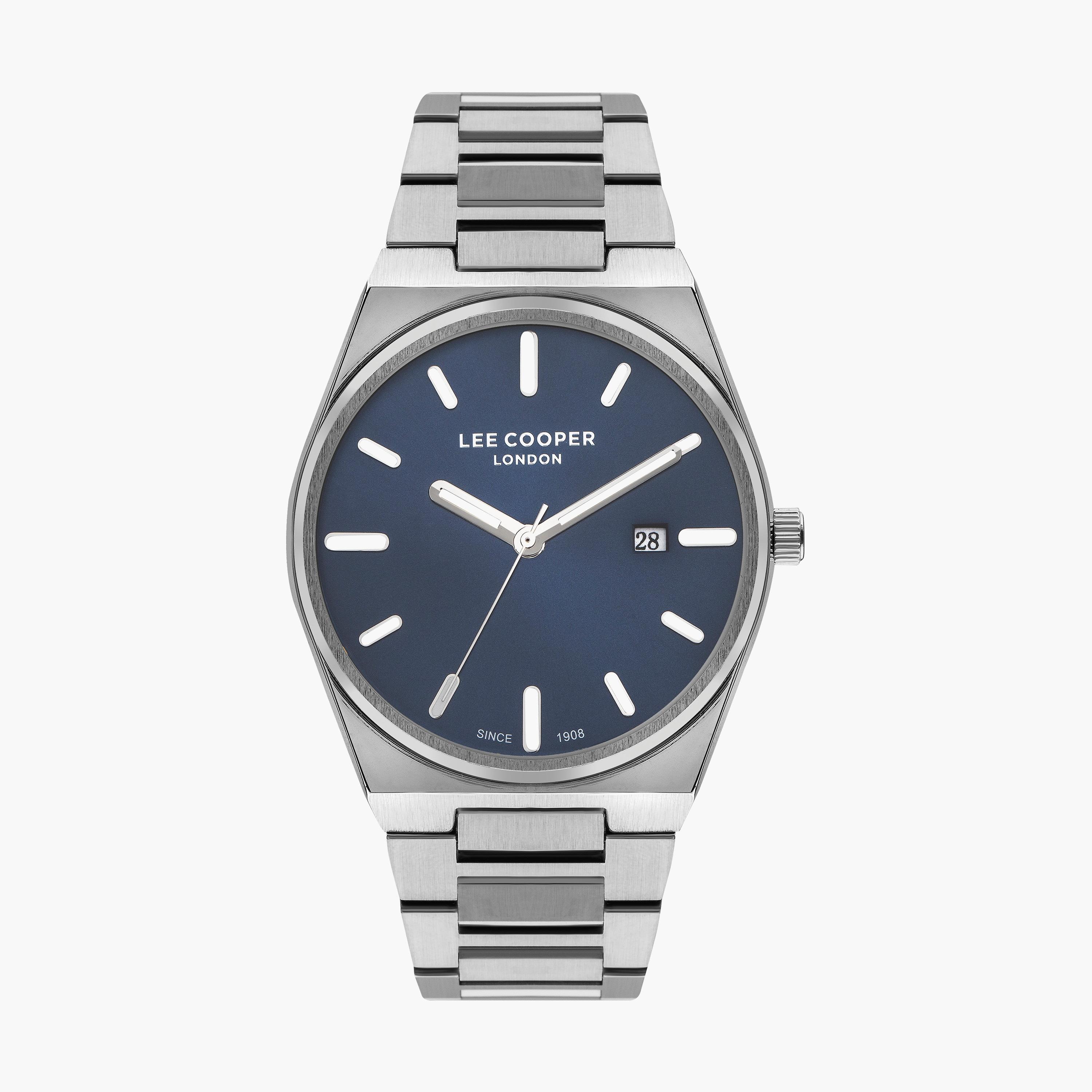 ساعة انالوج بسوار ستانلس ستيل بلون فضي للنساء من لي كوبر | LC07608.390-women-watchesandjewellery-watches-image-1