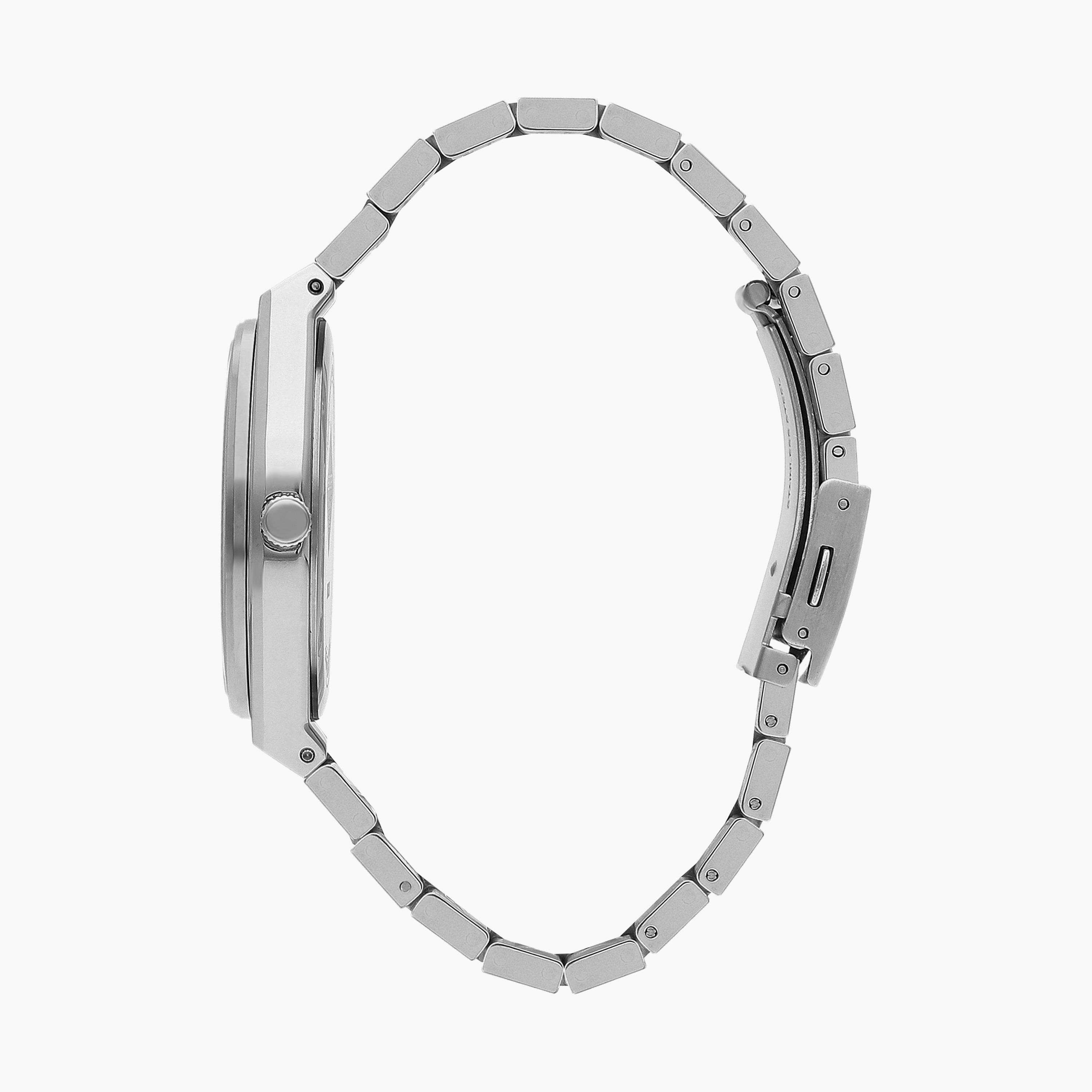 ساعة انالوج بسوار ستانلس ستيل بلون فضي للنساء من لي كوبر | LC07608.390-women-watchesandjewellery-watches-image-2