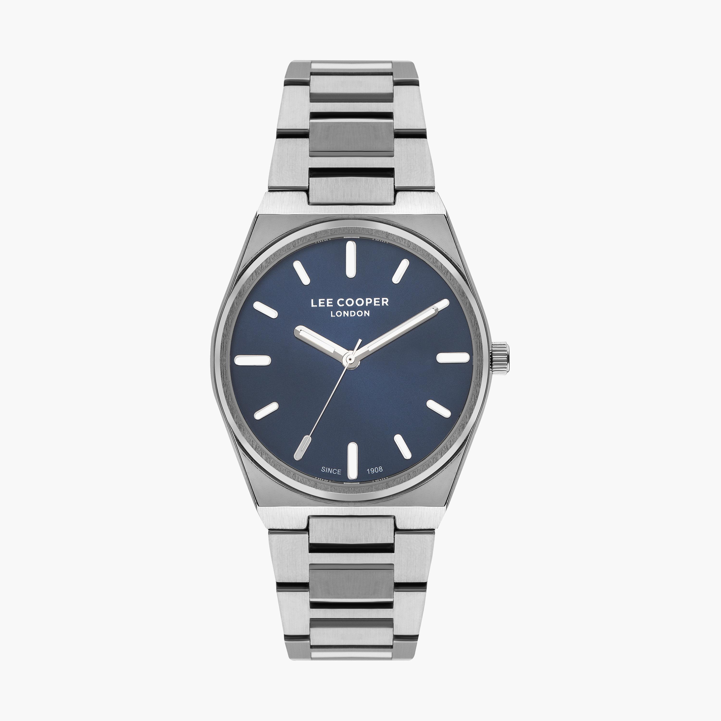 ساعة انالوج بسوار ستانلس ستيل بلون فضي للنساء من لي كوبر | LC07609.390-women-watchesandjewellery-watches-image-1