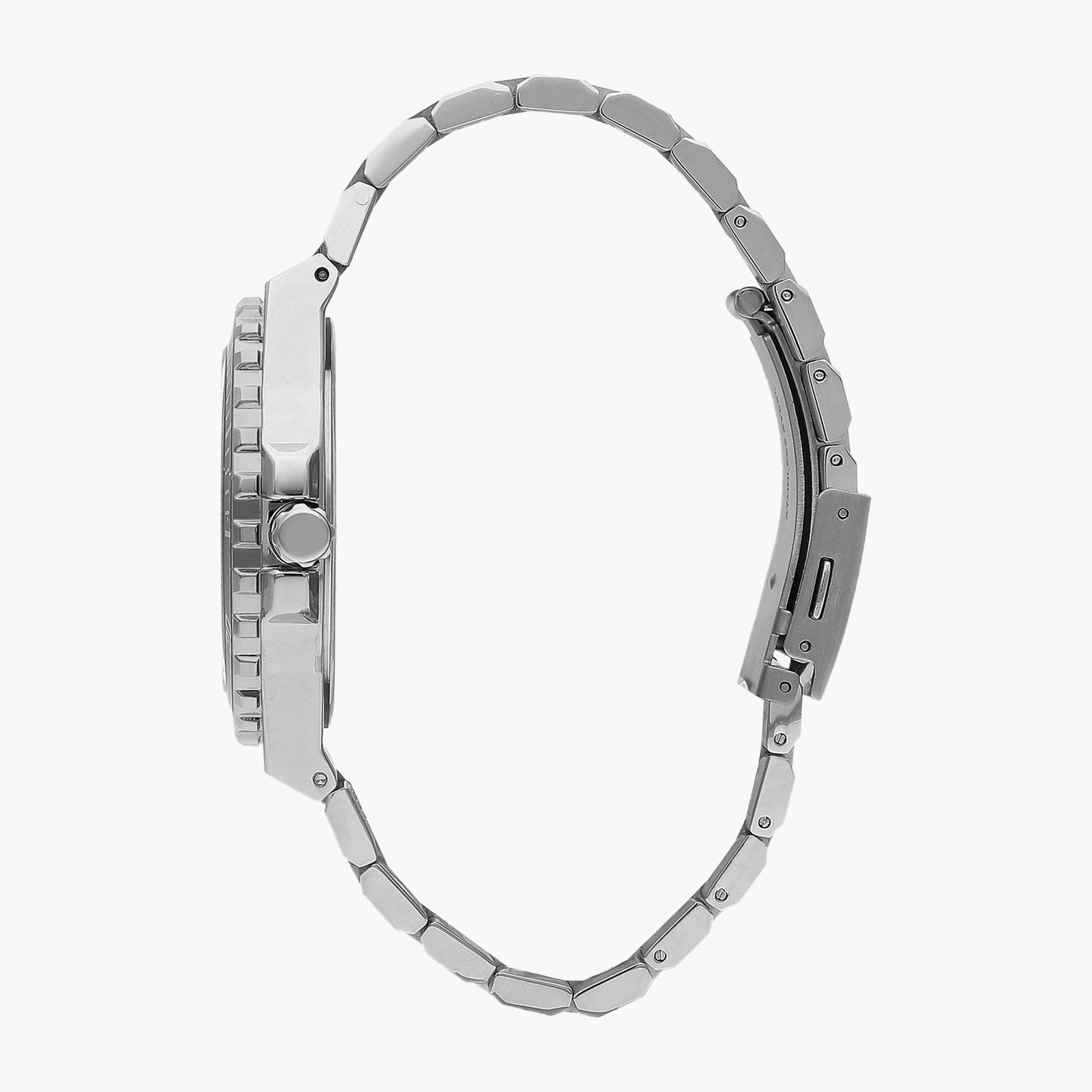 ساعة انالوج بسوار ستانلس ستيل بلون فضي للرجال من لي كوبر | LC07622.350-men-watchesandjewellery-watches-image-2