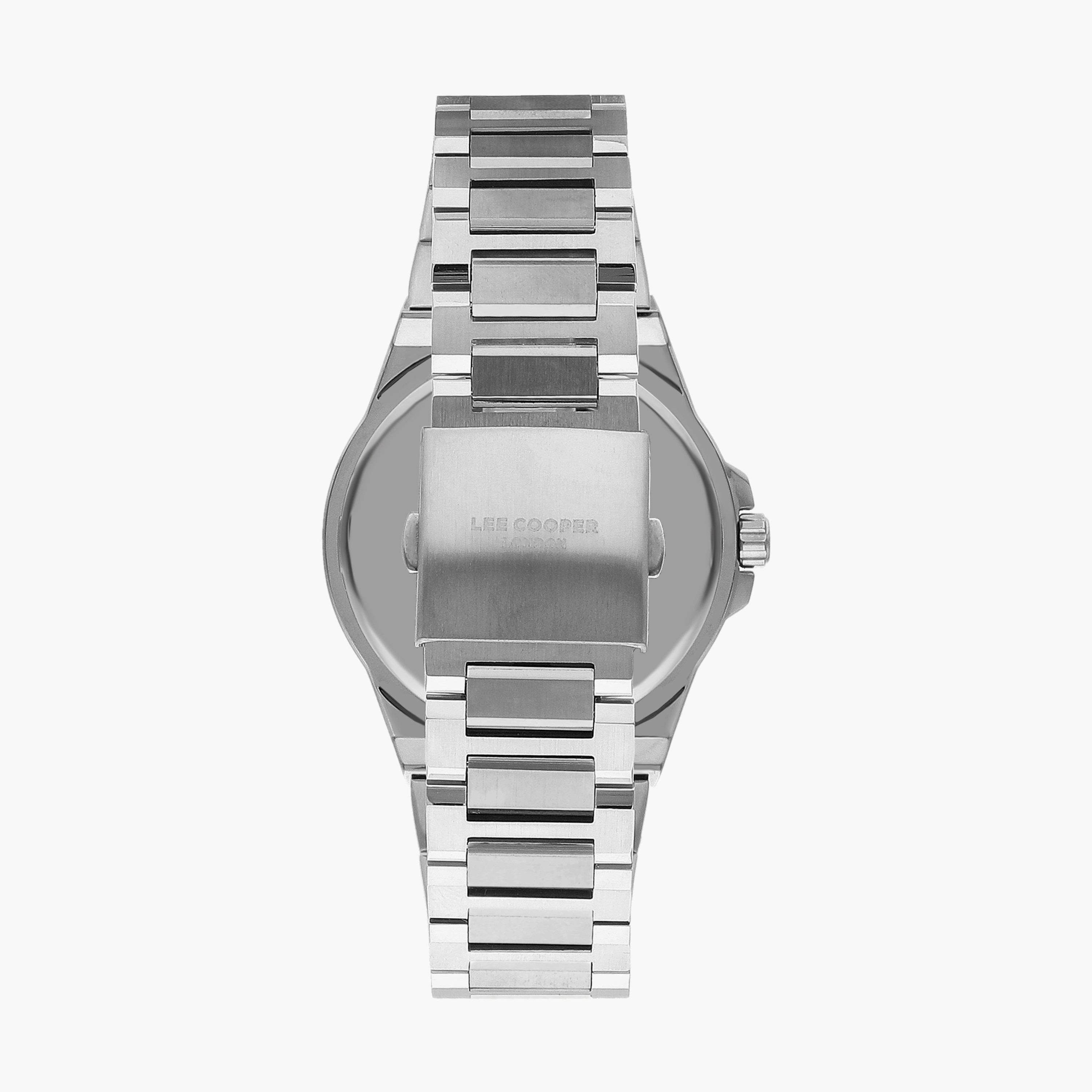 ساعة انالوج بسوار ستانلس ستيل بلون فضي للرجال من لي كوبر | LC07622.390-men-watchesandjewellery-watches-image-3