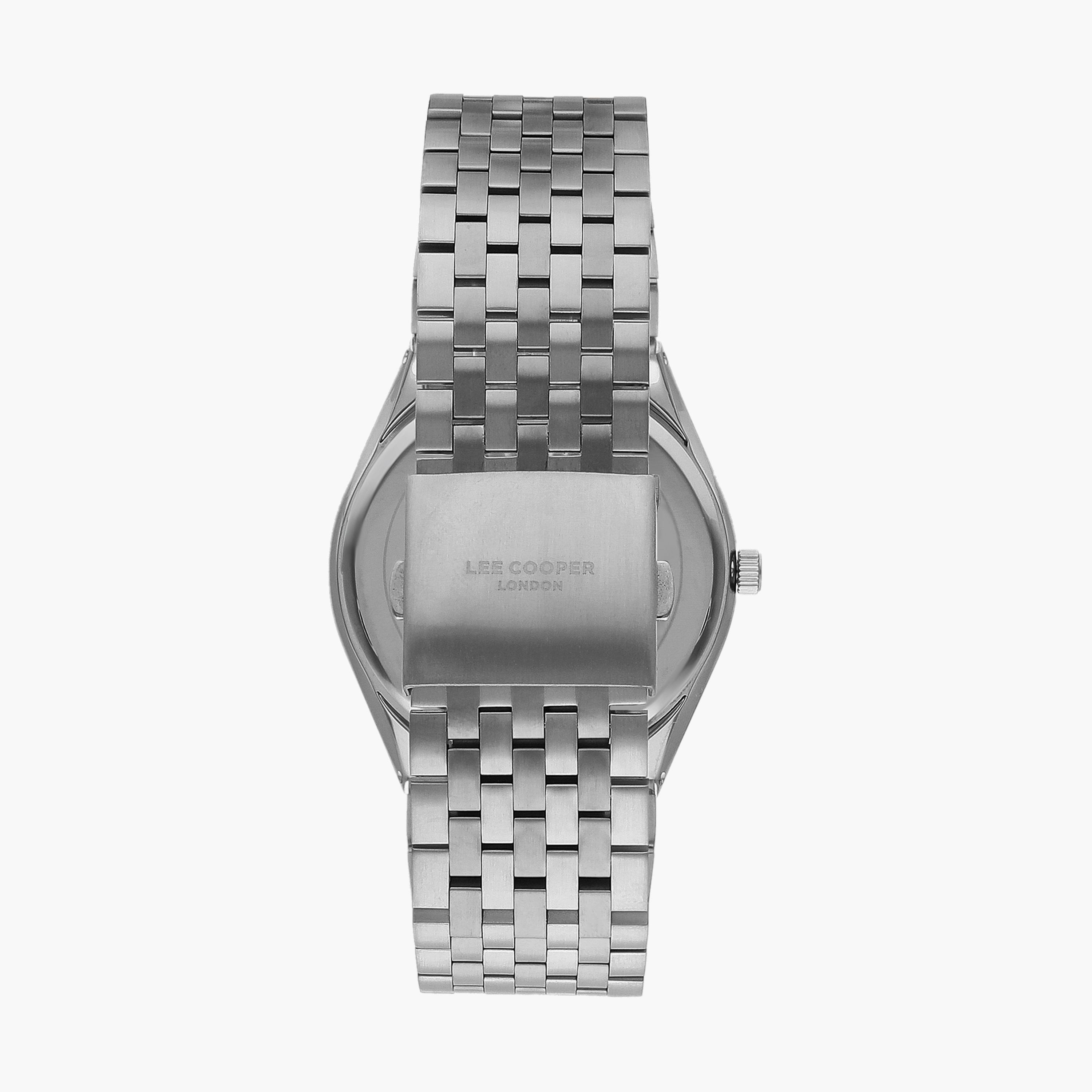 ساعة انالوج بسوار ستانلس ستيل بلون فضي للرجال من لي كوبر | LC07630.390-men-watchesandjewellery-watches-image-3