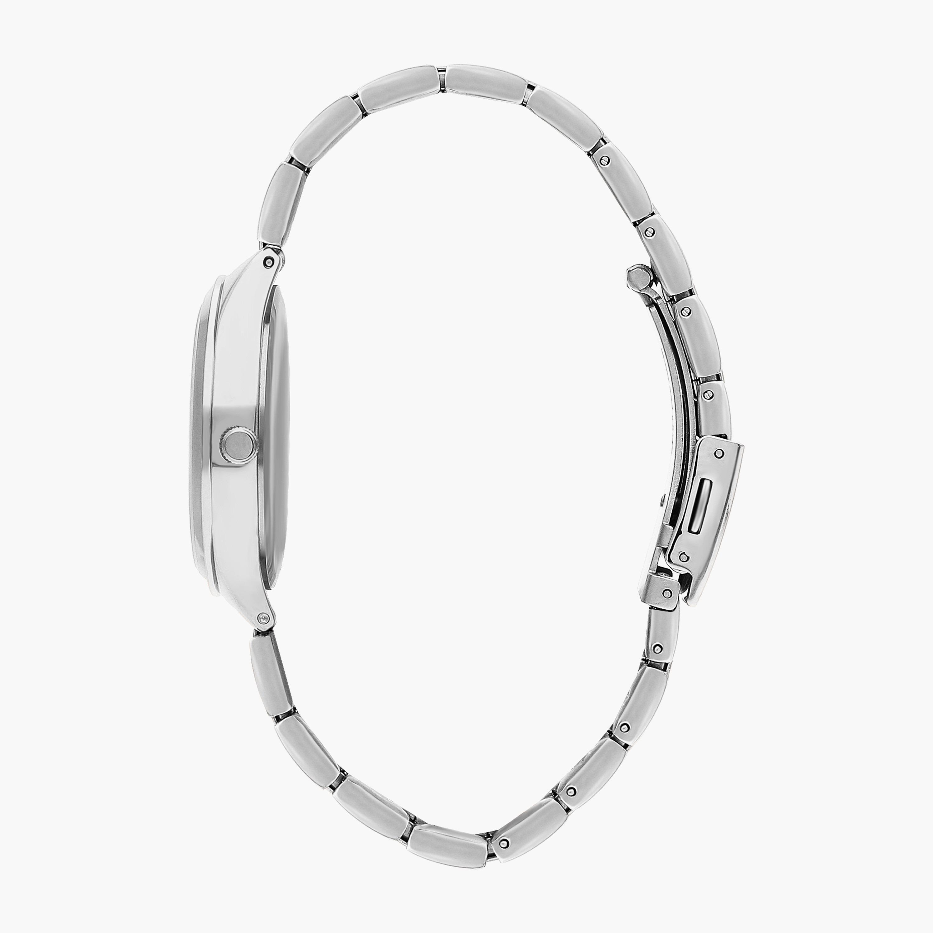 ساعة انالوج بسوار ستانلس ستيل بلون فضي للنساء من لي كوبر | LC07643.380-women-watchesandjewellery-watches-image-2
