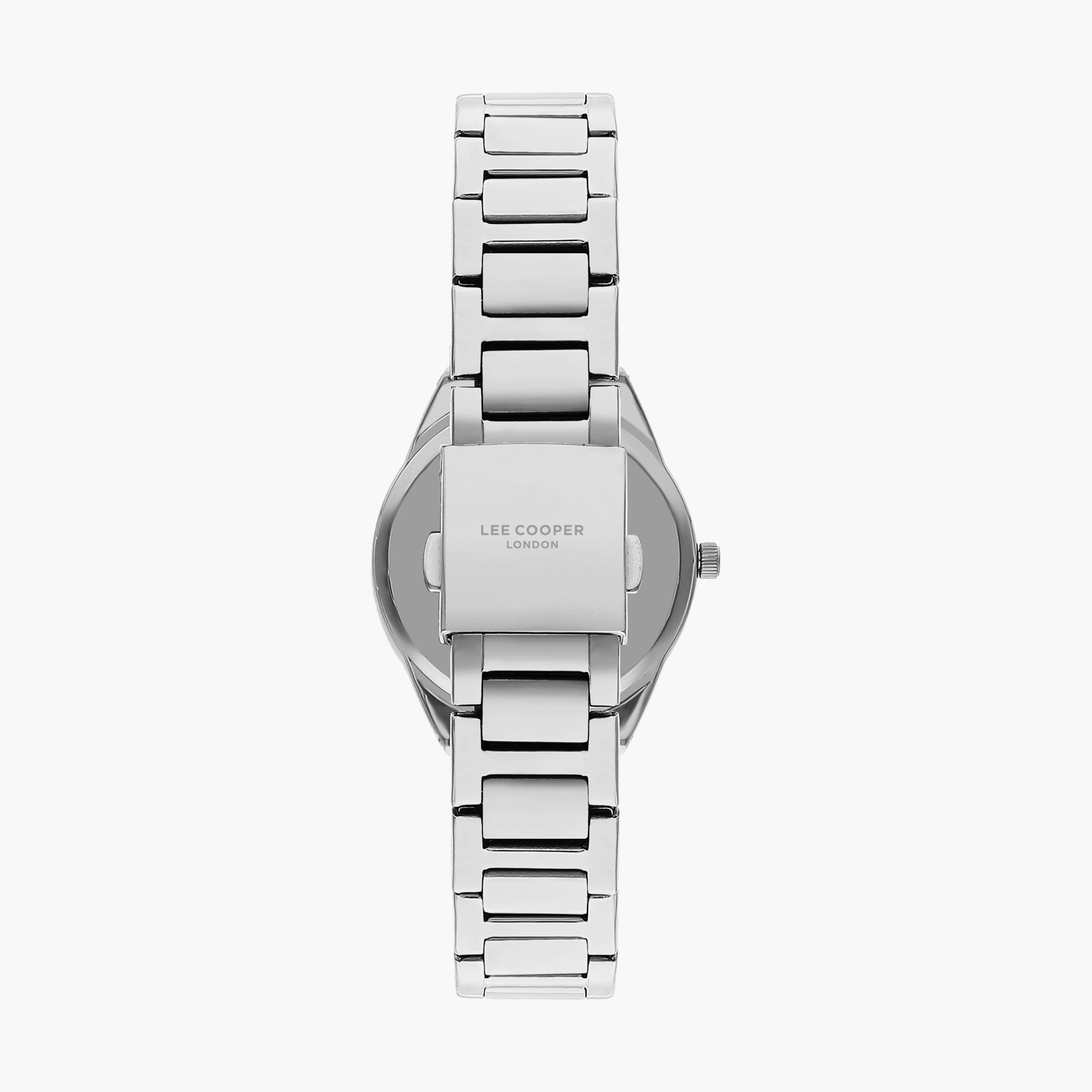 ساعة انالوج بسوار ستانلس ستيل بلون فضي للنساء من لي كوبر | LC07643.380-women-watchesandjewellery-watches-image-3