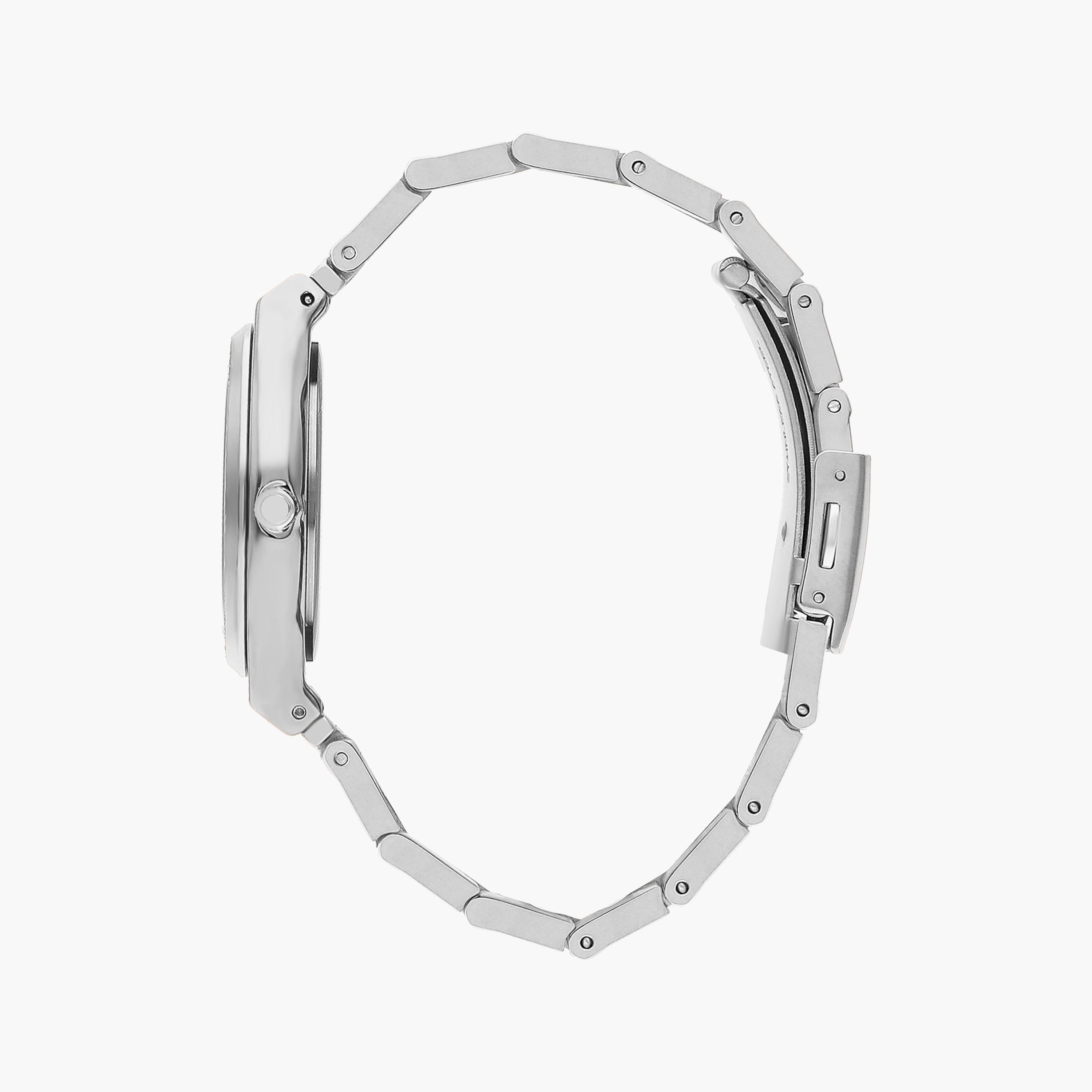 ساعة انالوج بسوار ستانلس ستيل بلون فضي وذهبي للنساء من لي كوبر | LC07678.230-women-watchesandjewellery-watches-image-2