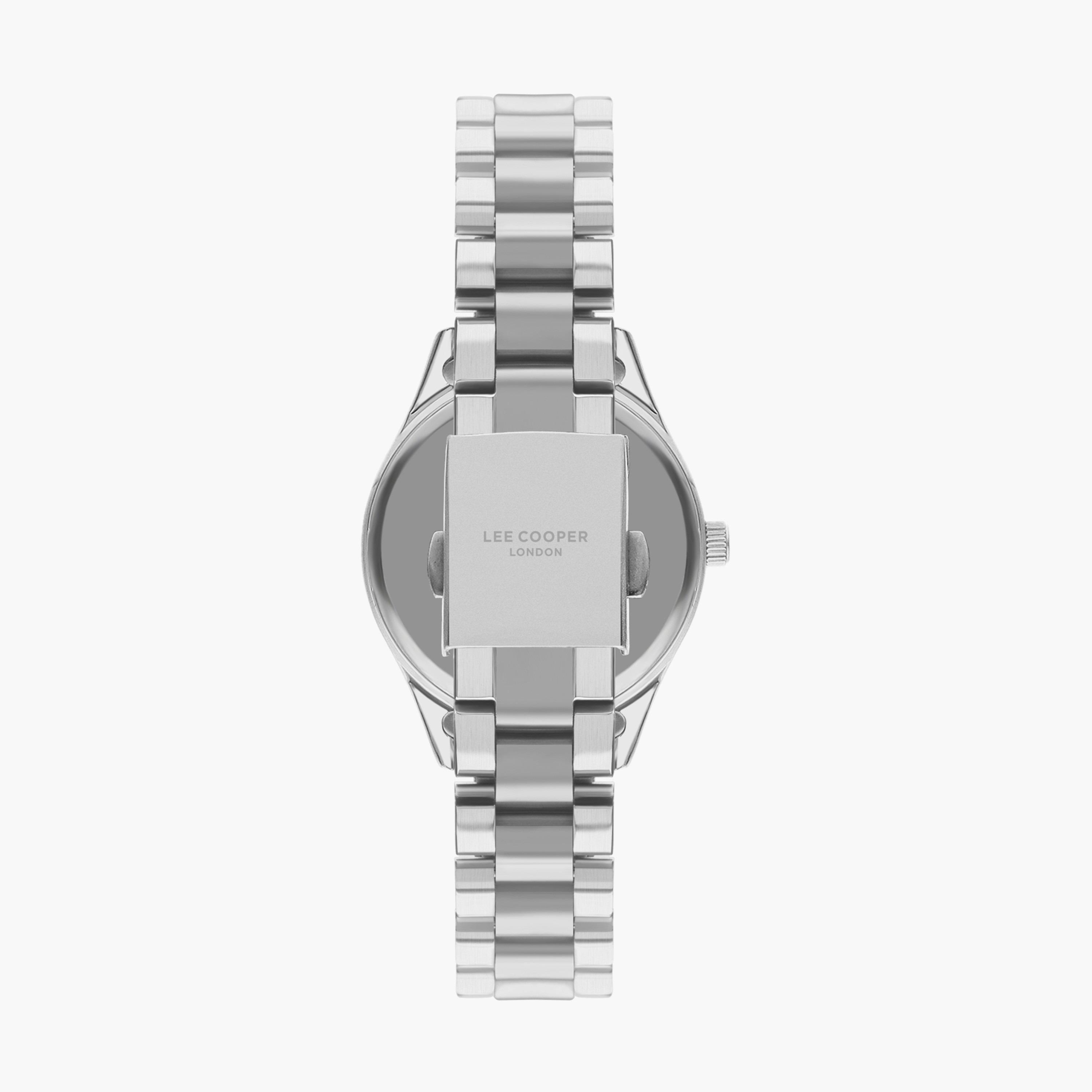 ساعة انالوج بسوار ستانلس ستيل بلون فضي للنساء من لي كوبر | LC07680.380-women-watchesandjewellery-watches-image-3