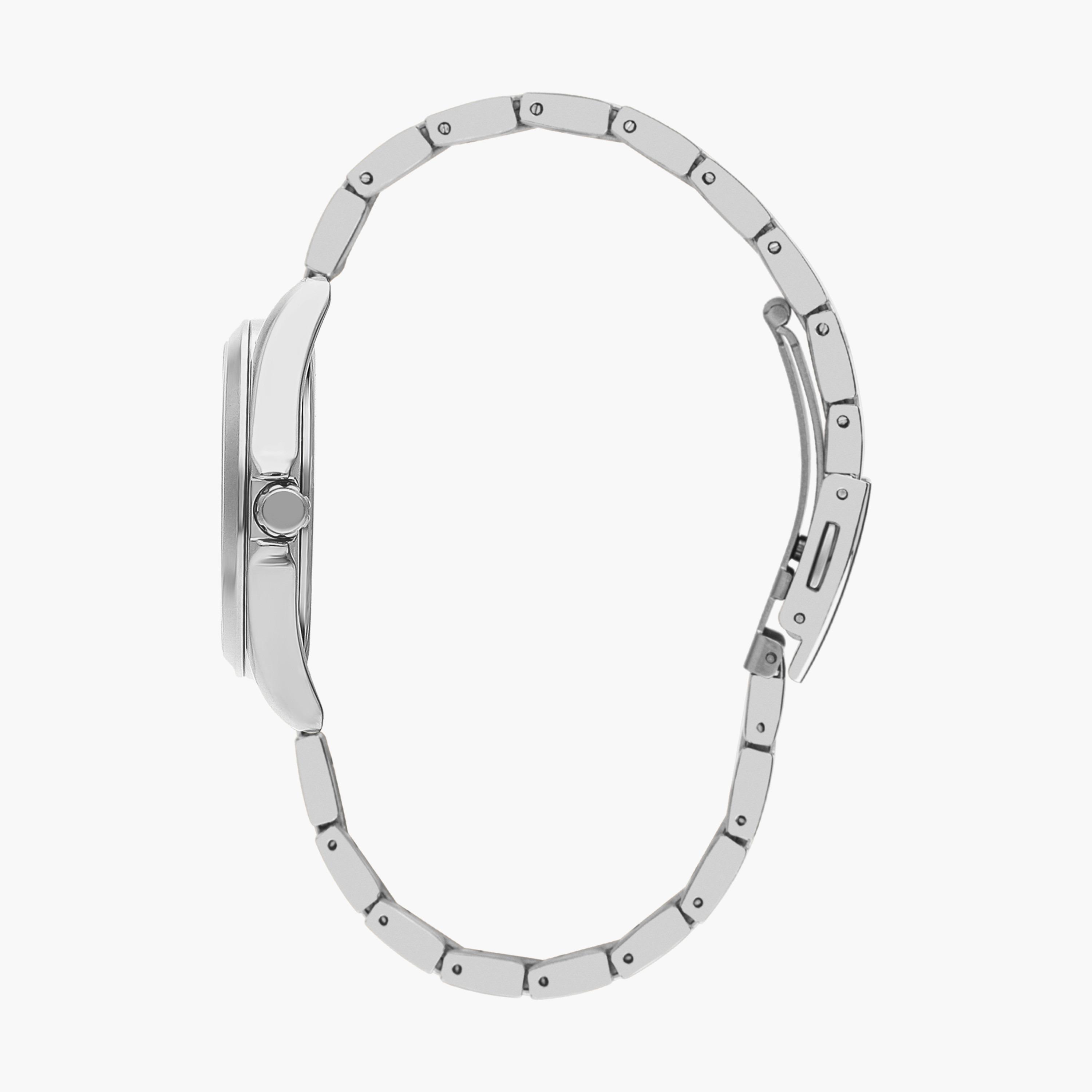 ساعة انالوج بسوار ستانلس ستيل بلون فضي للنساء من لي كوبر | LC07685.330-women-watchesandjewellery-watches-image-2