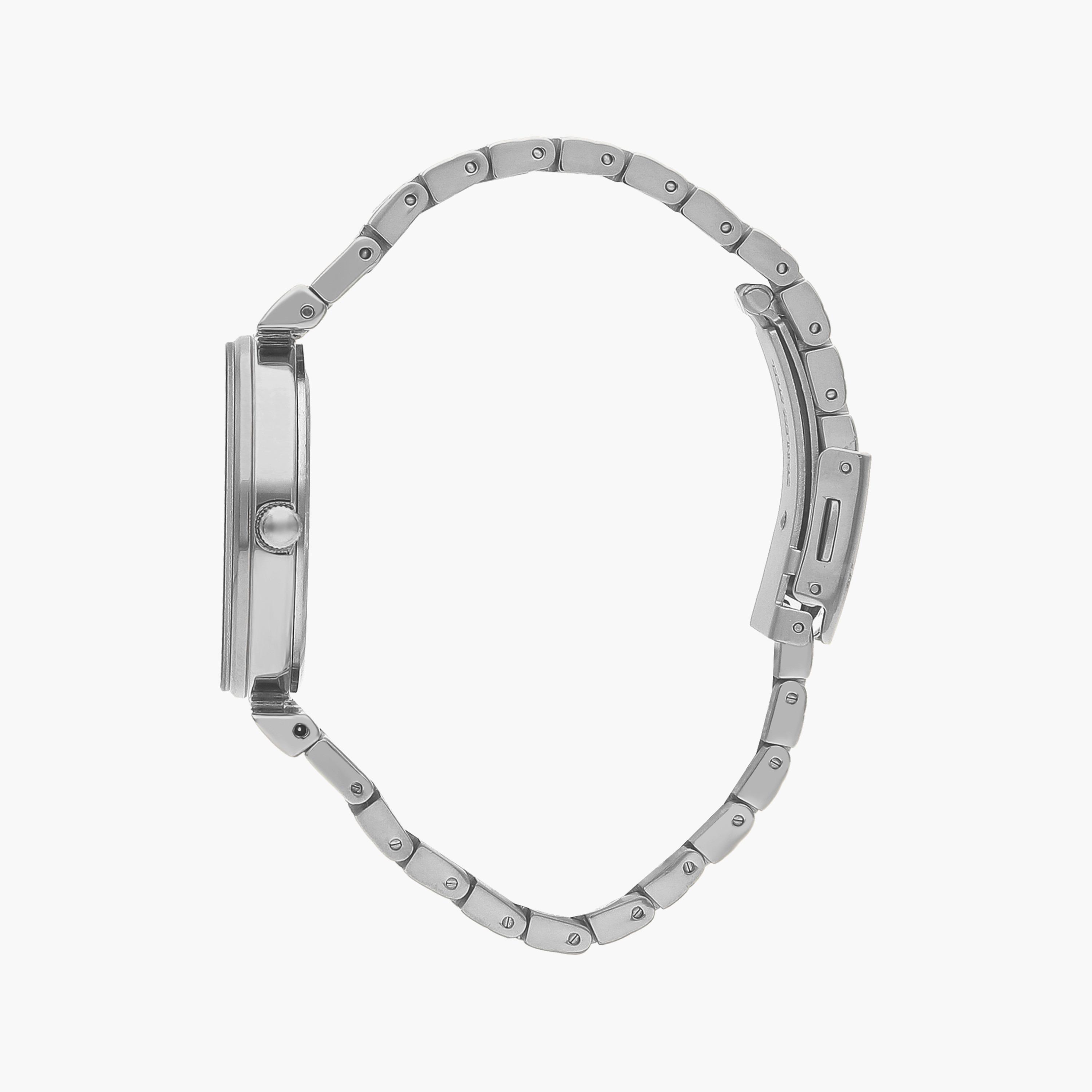 ساعة انالوج بسوار ستانلس ستيل بلون فضي للنساء من لي كوبر | LC07711.390-women-watchesandjewellery-watches-image-2