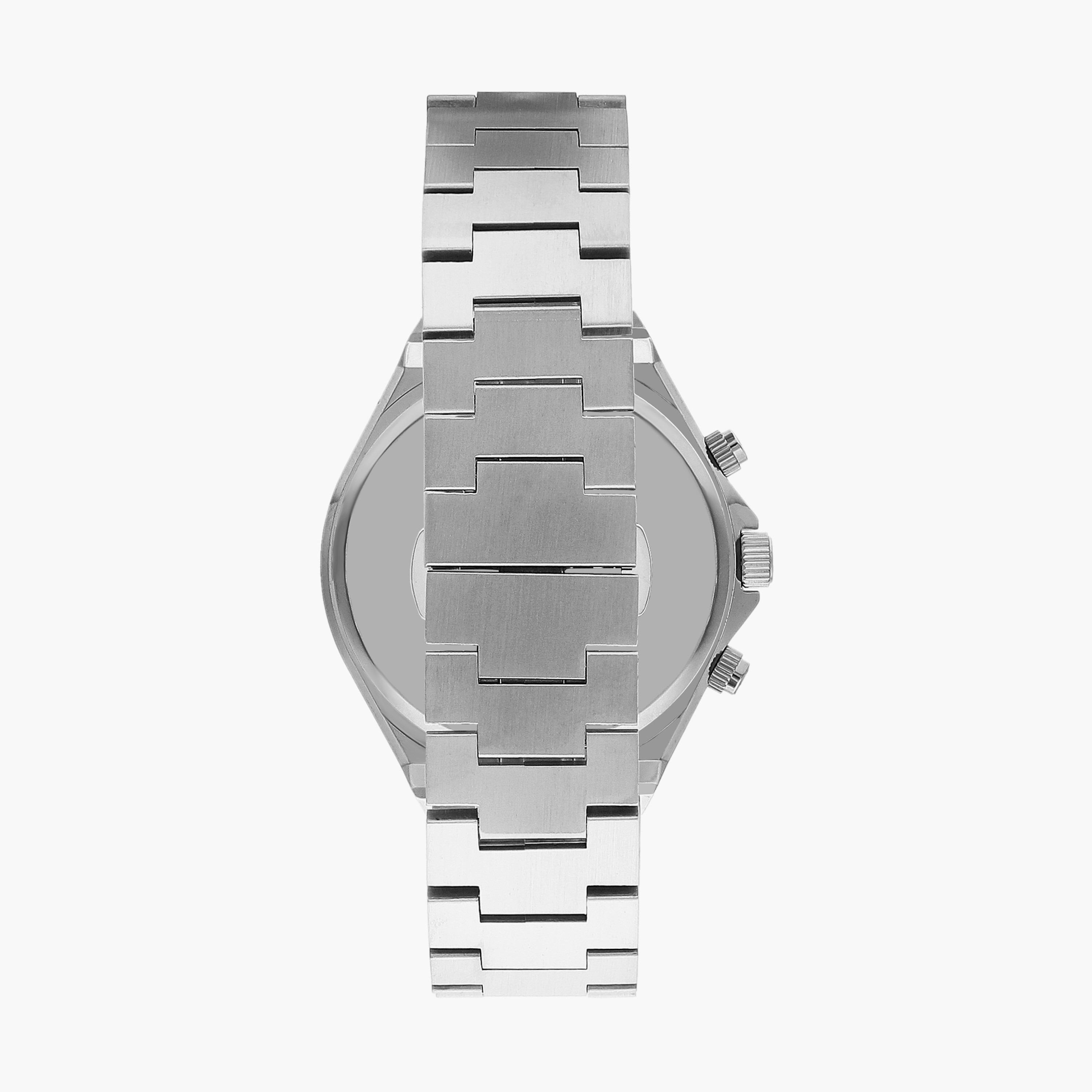 ساعة كرونوغراف بسوار ستانلس ستيل بلون فضي للرجال من لي كوبر | LC07717.350-men-watchesandjewellery-watches-image-3