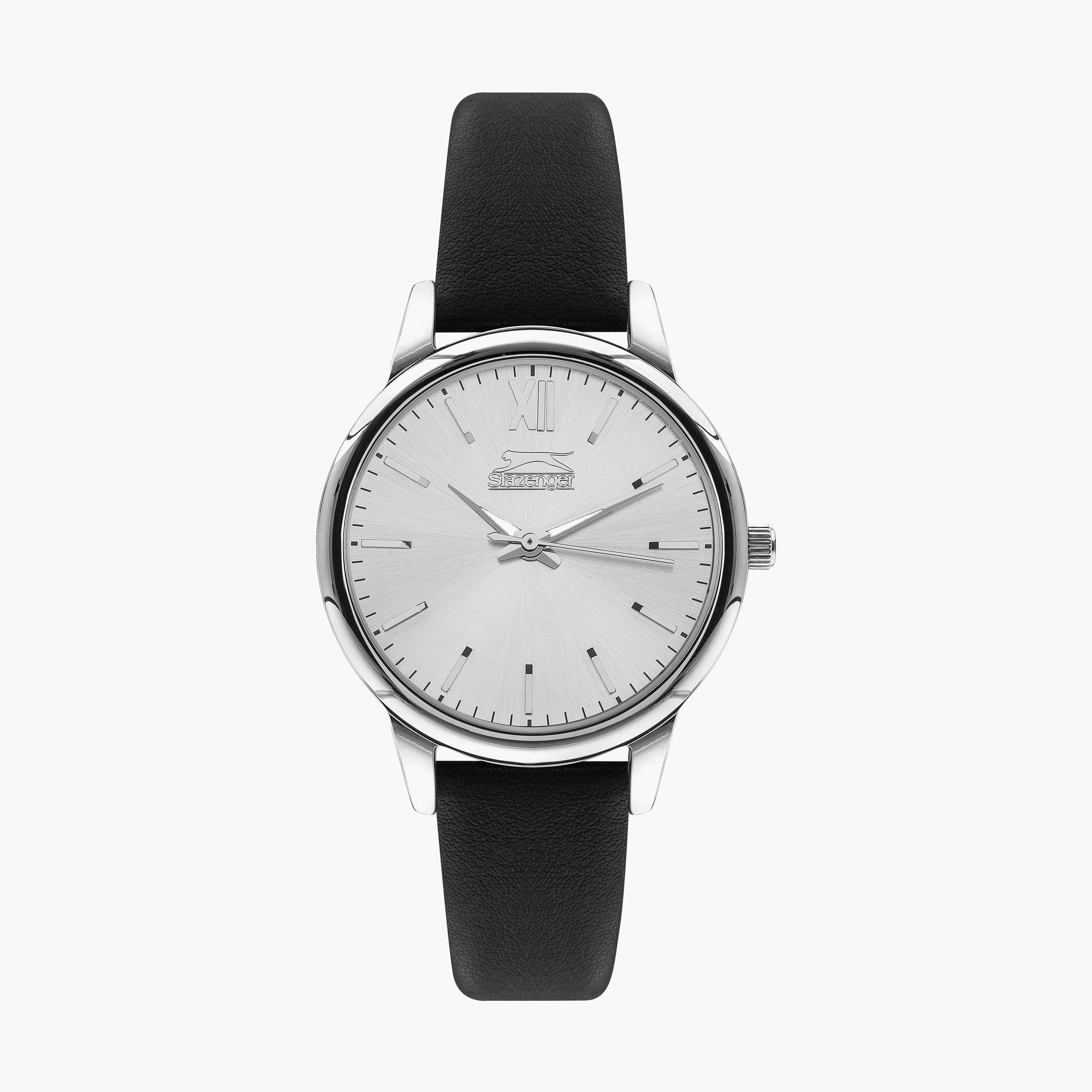 ساعة انالوج بسوار جلدي بلون أسود من سلازينجر | SL.9.2034.3.01-women-watchesandjewellery-watches-image-1