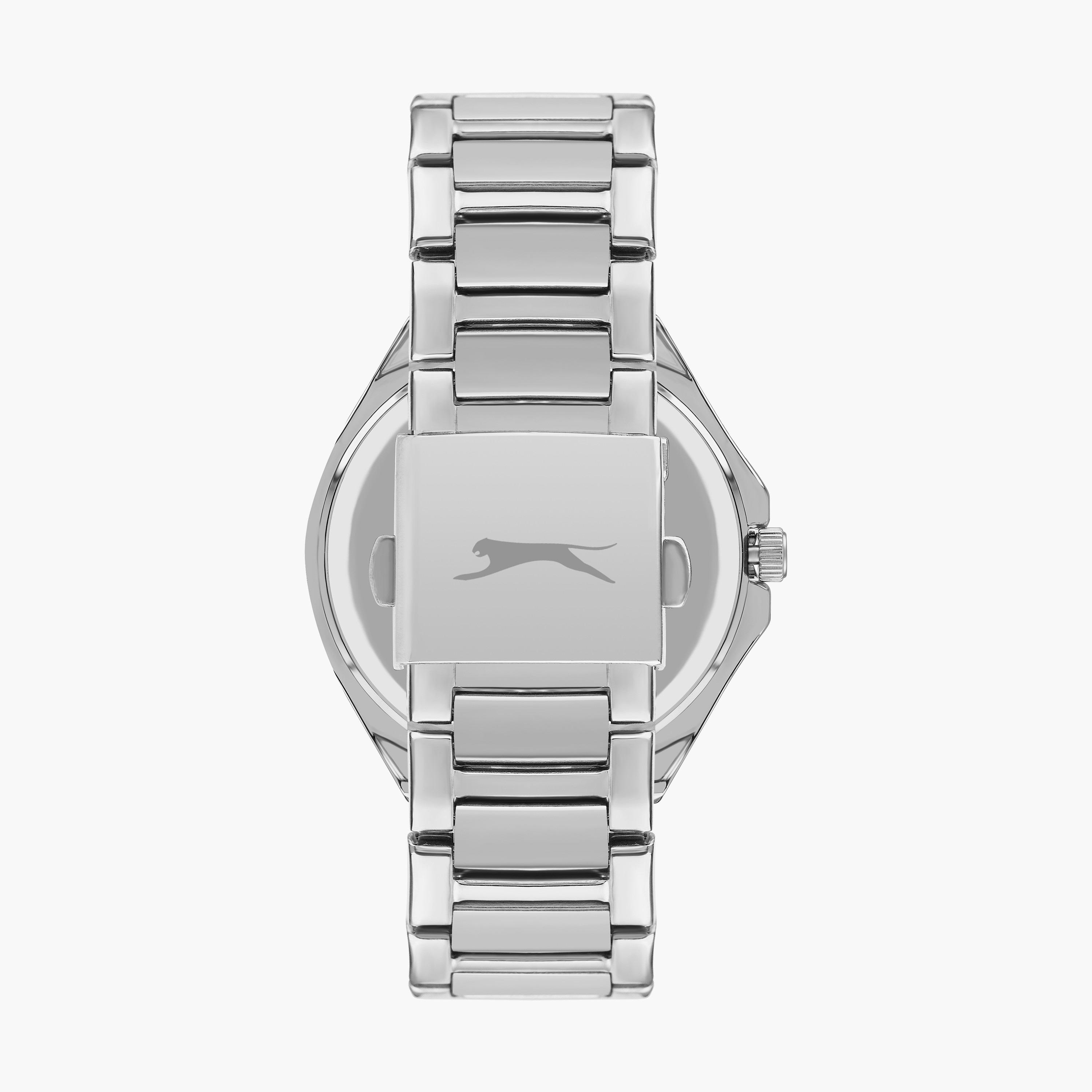 ساعة انالوج بسوار ستانلس ستيل بلون فضي للرجال من سلازينجر | SL.9.2039.2.01-men-watchesandjewellery-watches-image-3