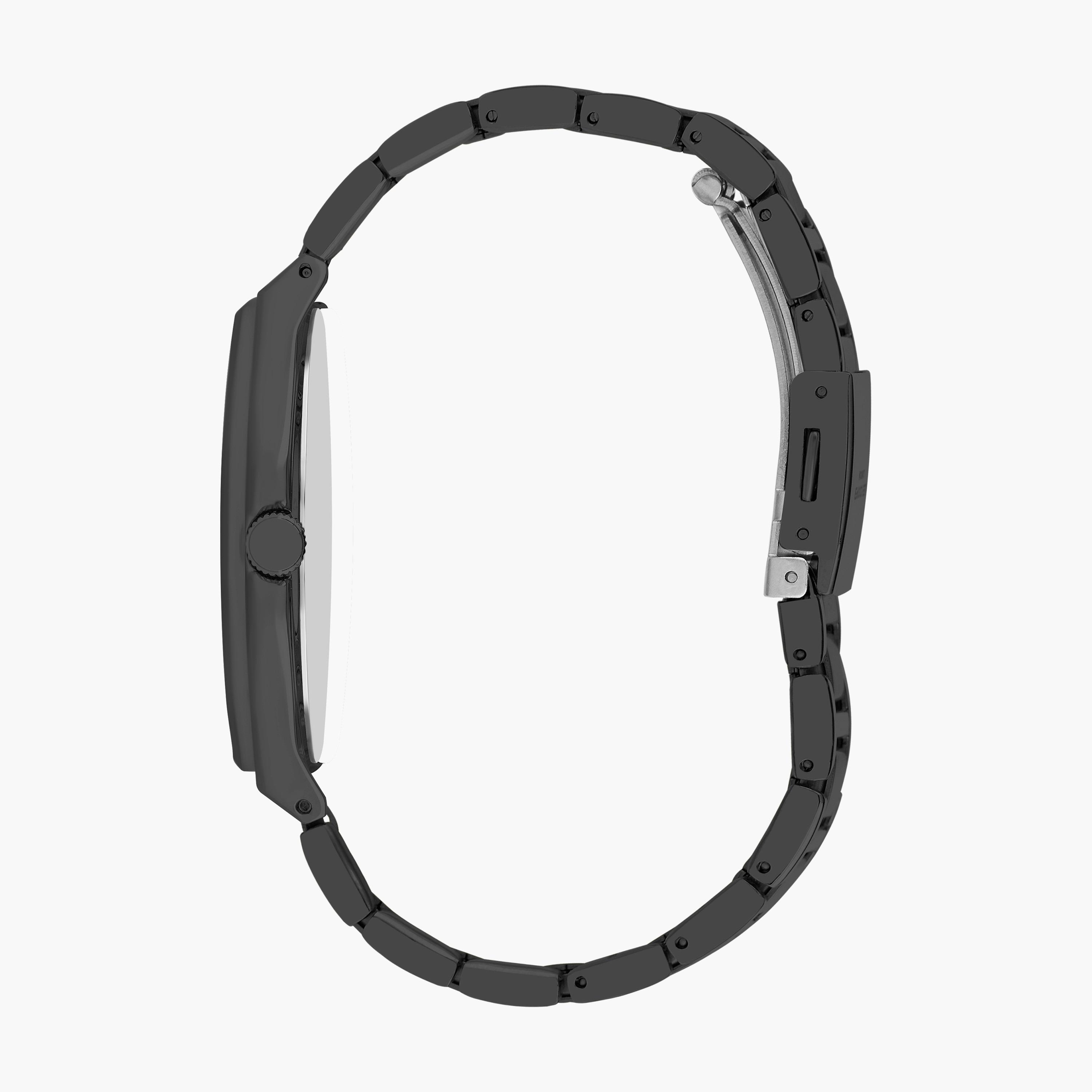 ساعة انالوج للرجال بسوار ستانلس ستيل بلون أسود من سلازينجر | SL.9.2039.2.02-men-watchesandjewellery-watches-image-2