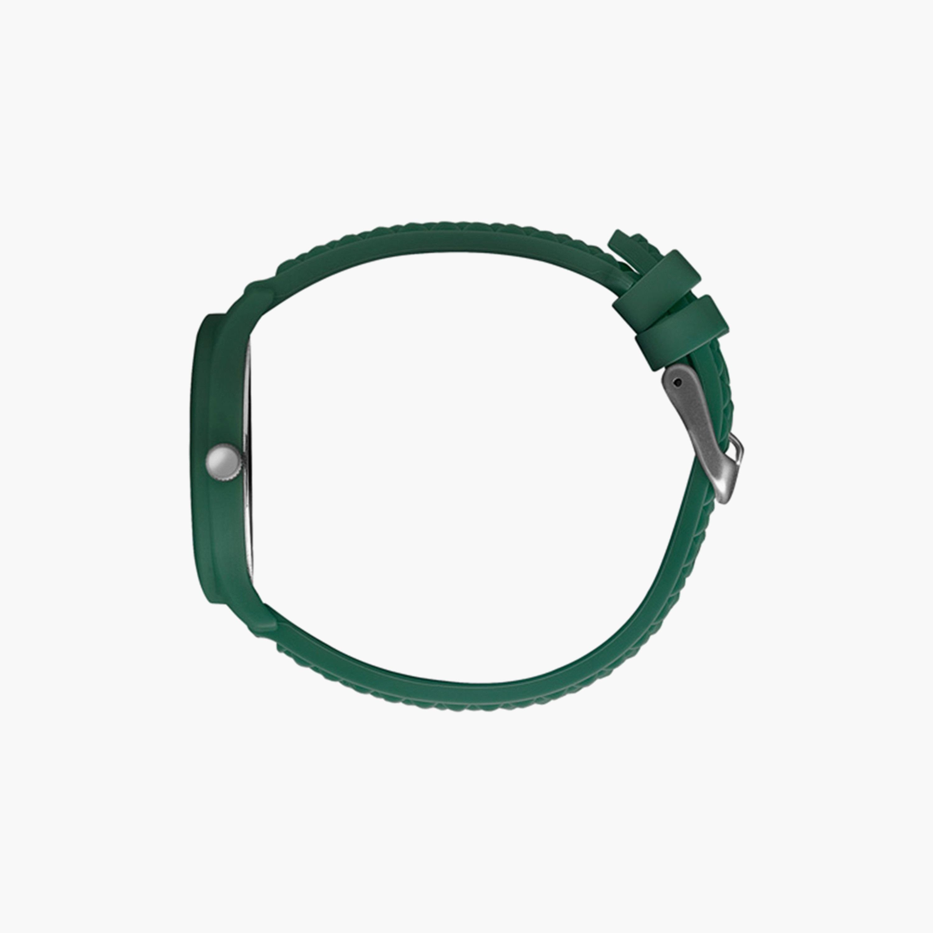 ساعة انالوج للرجال بسوار سليكون بلون أخضر من سلازينجر | SL.9.6370.3.07-men-watchesandjewellery-watches-image-2