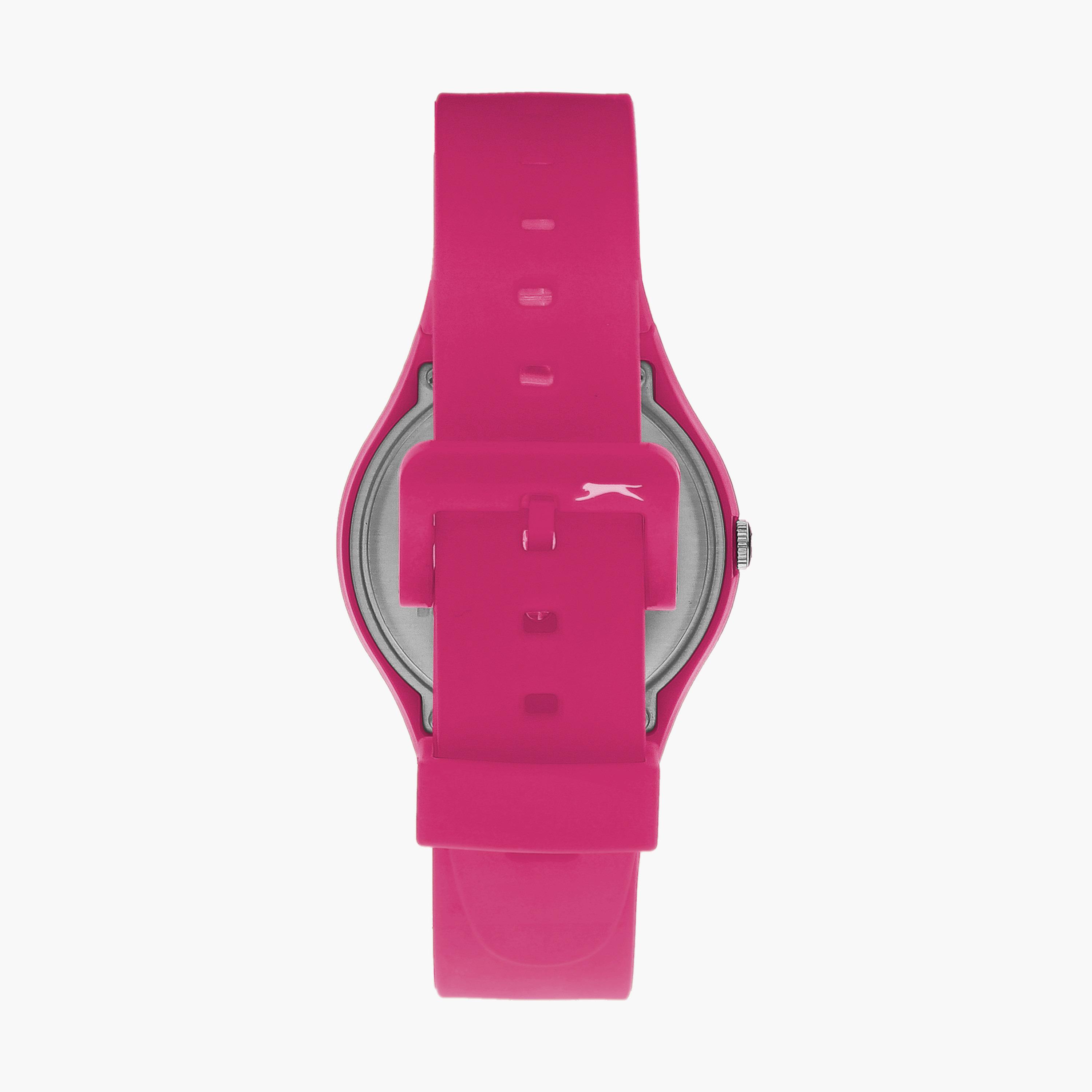 ساعة انالوج لكلا الجنسين بسوار سليكون بلون زهري من سلازينجر | SL.9.6570.3.03-men-watchesandjewellery-watches-image-3