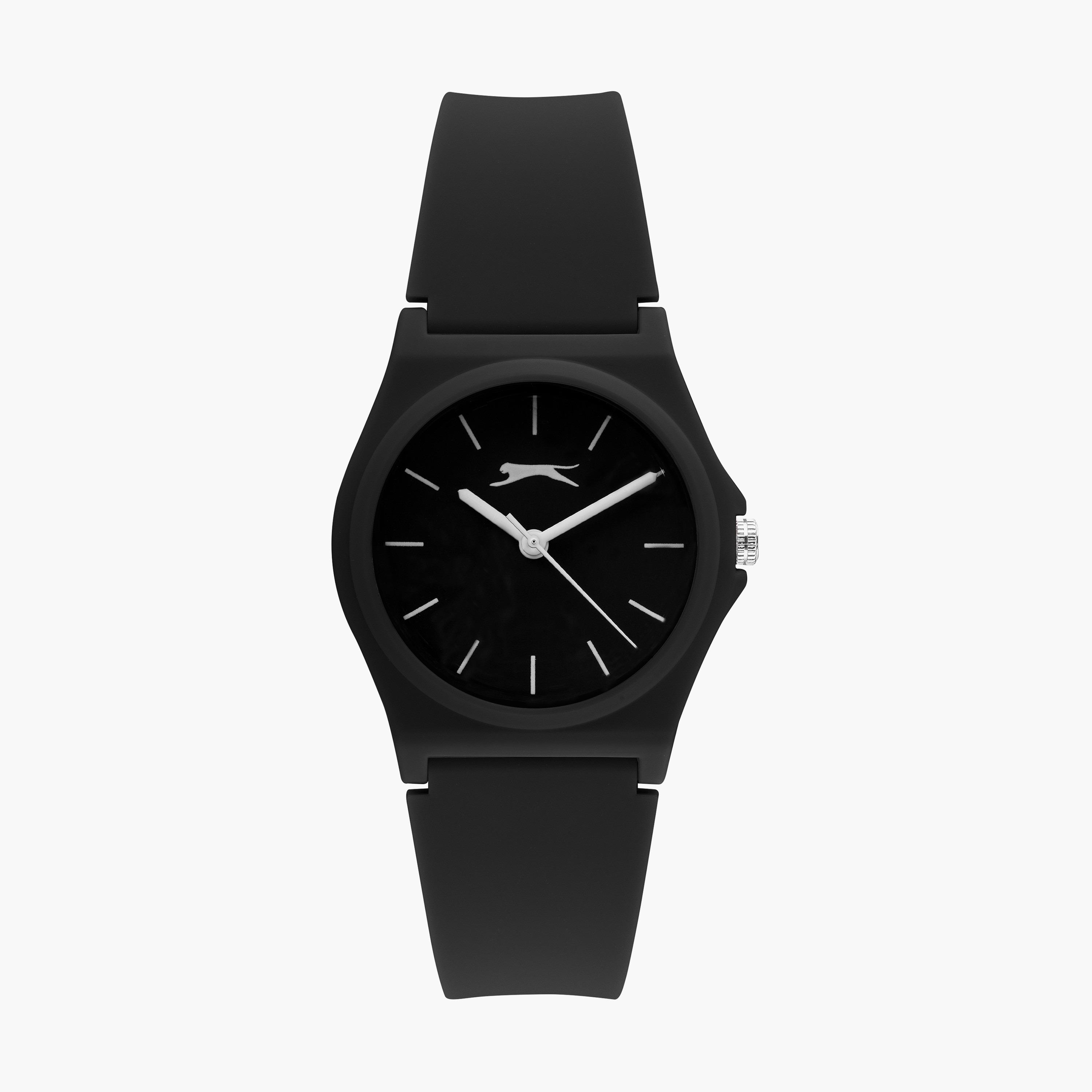 ساعة انالوج للرجال بسوار سليكون بلون أسود من سلازينجر | SL.9.6571.3.08-men-watchesandjewellery-watches-image-1
