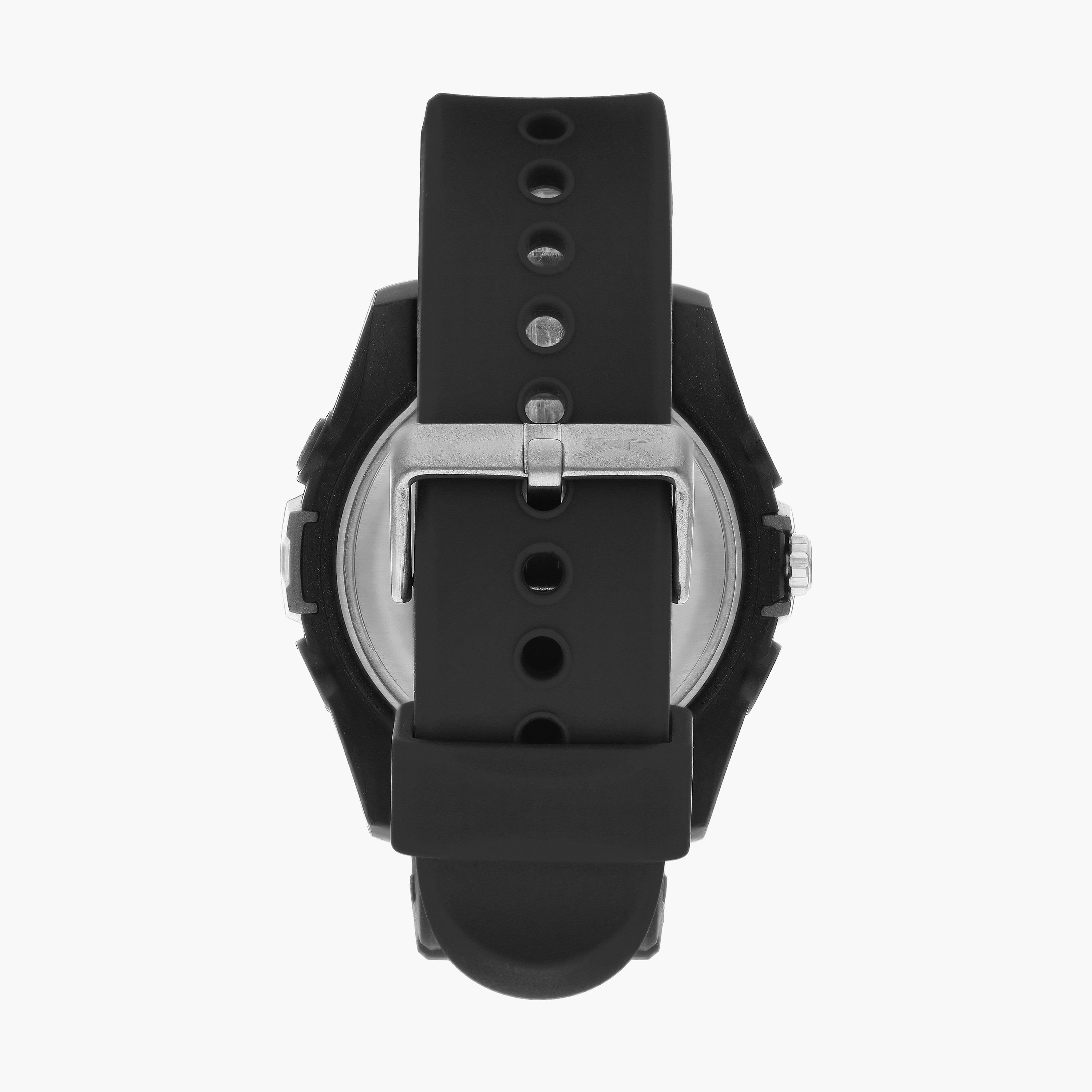 ساعة انالوج لكلا الجنسين بسوار سليكون بلون أسود من سلازينجر | SL.9.6573.2.04-men-watchesandjewellery-watches-image-3