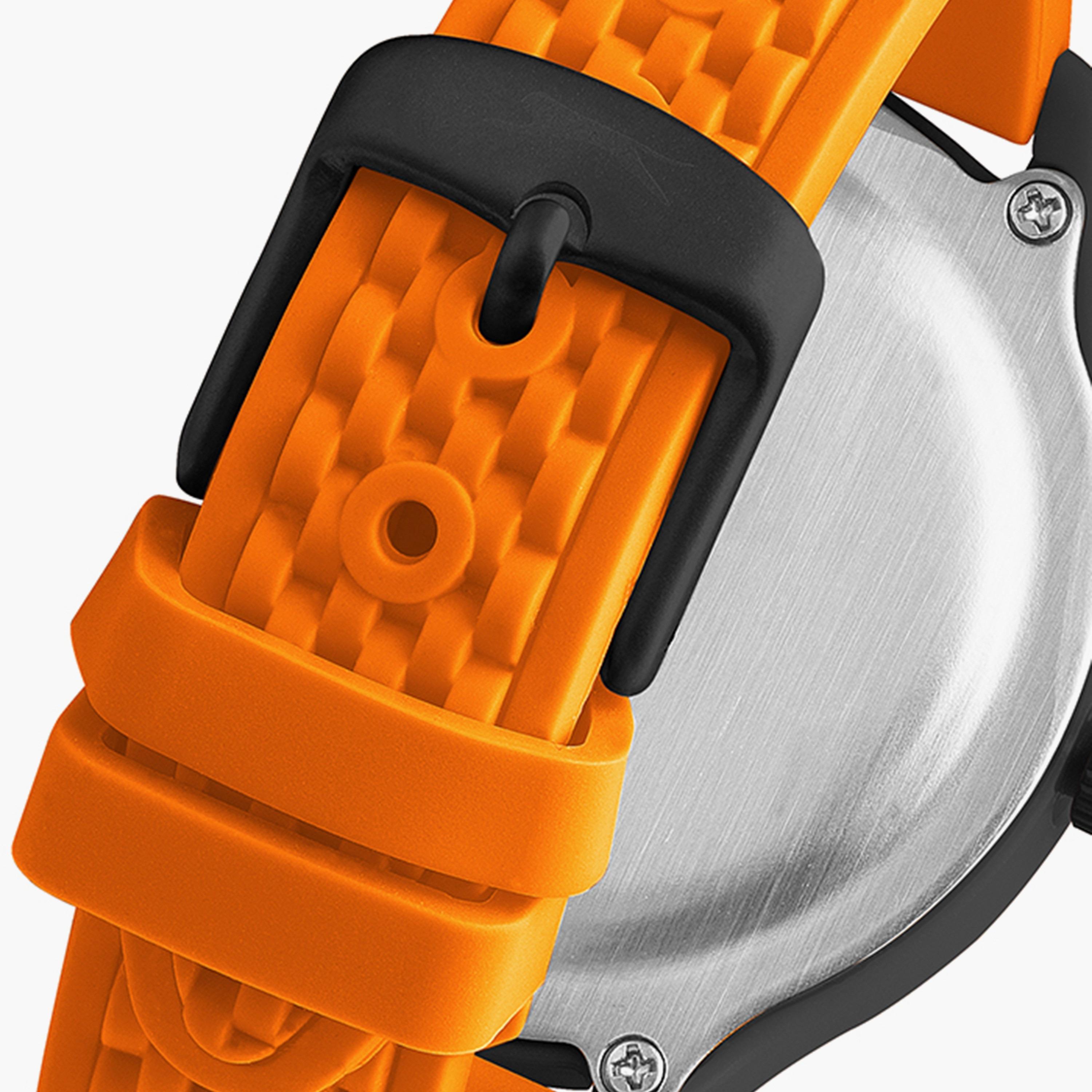 Slazenger Orange Analog Silicone Strap Watch | SL.9.6370.3.06-men-watchesandjewellery-watches-image-3