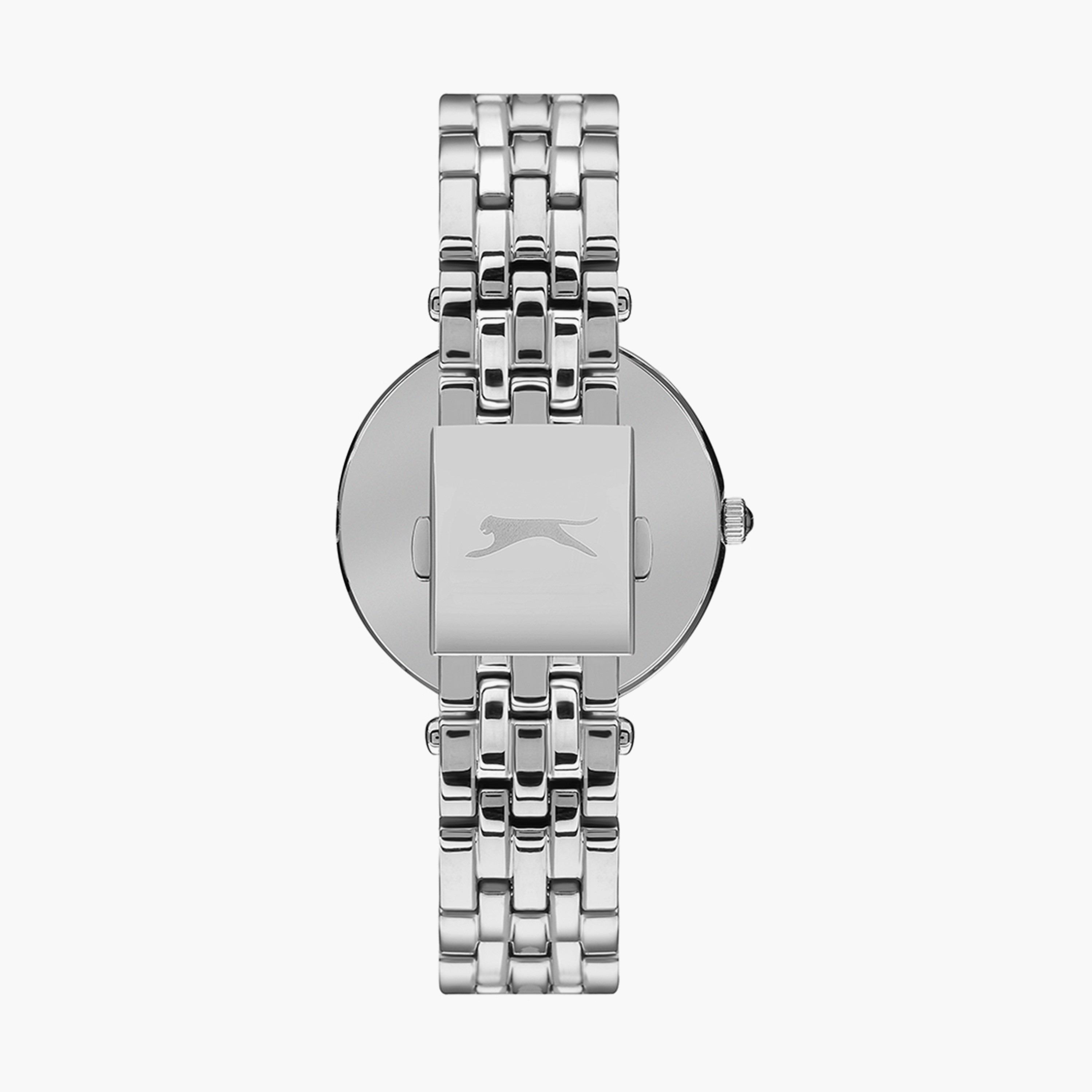 ساعة انالوج بسوار ستانلس ستيل بلون فضي للنساء من سلازينجر | SL.9.6527.3.01-women-watchesandjewellery-watches-image-3