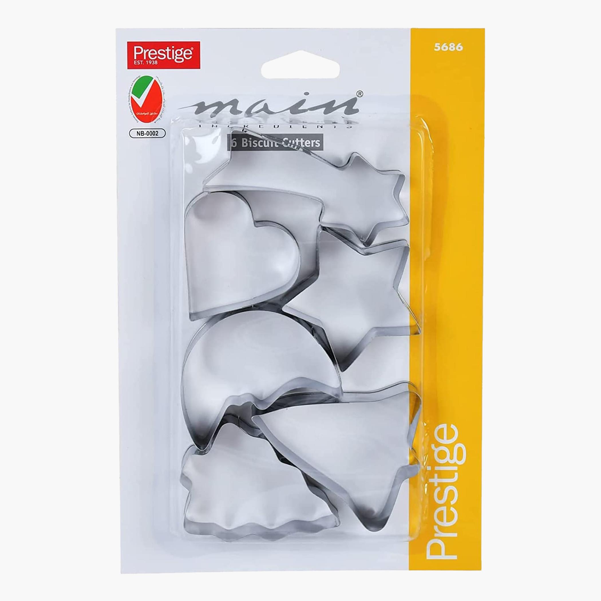 Prestige 6-Piece Biscuit Cutter Set