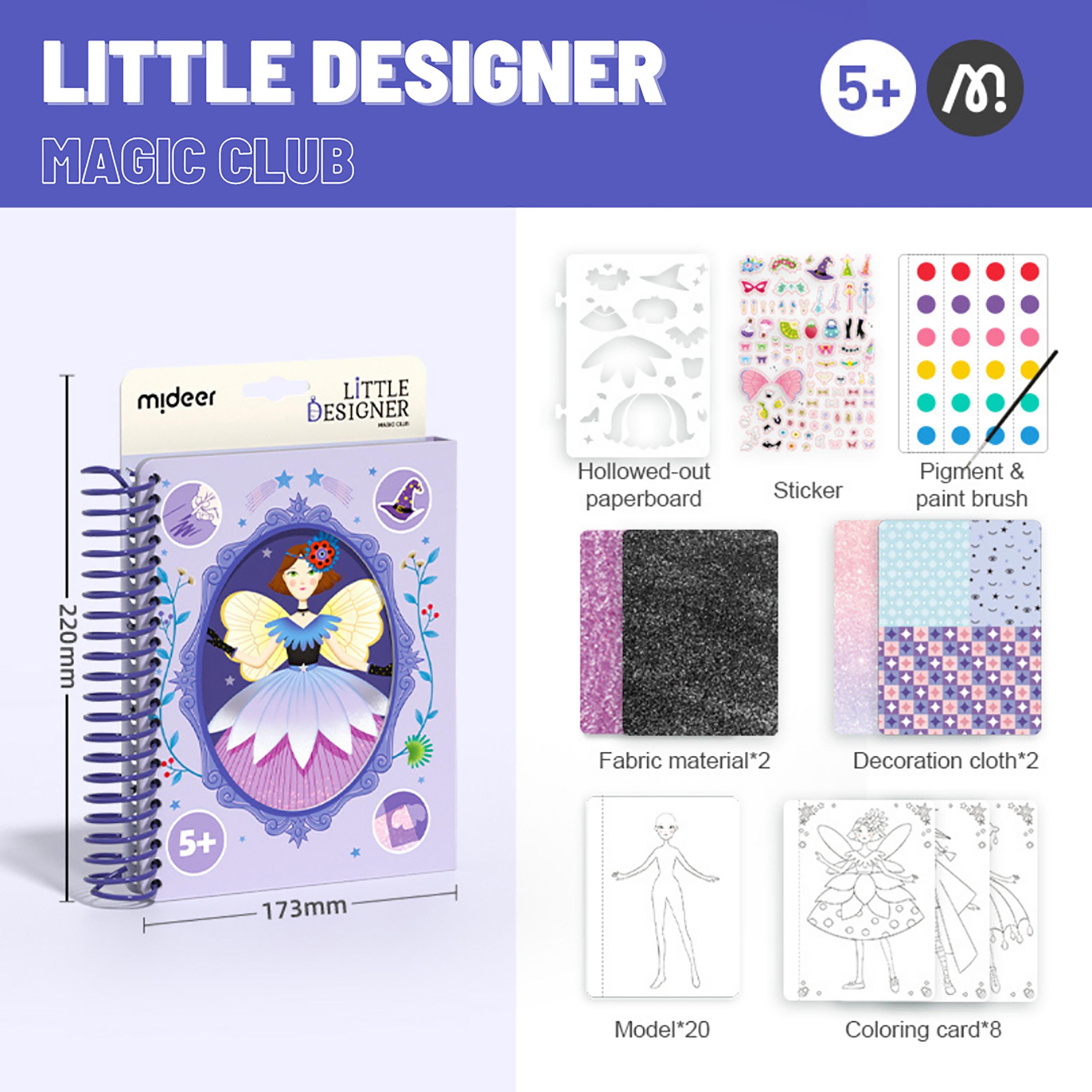Mideer Little Designer Make-Your-Own-Dress, Magic Club-school-artsandcrafts-image-3