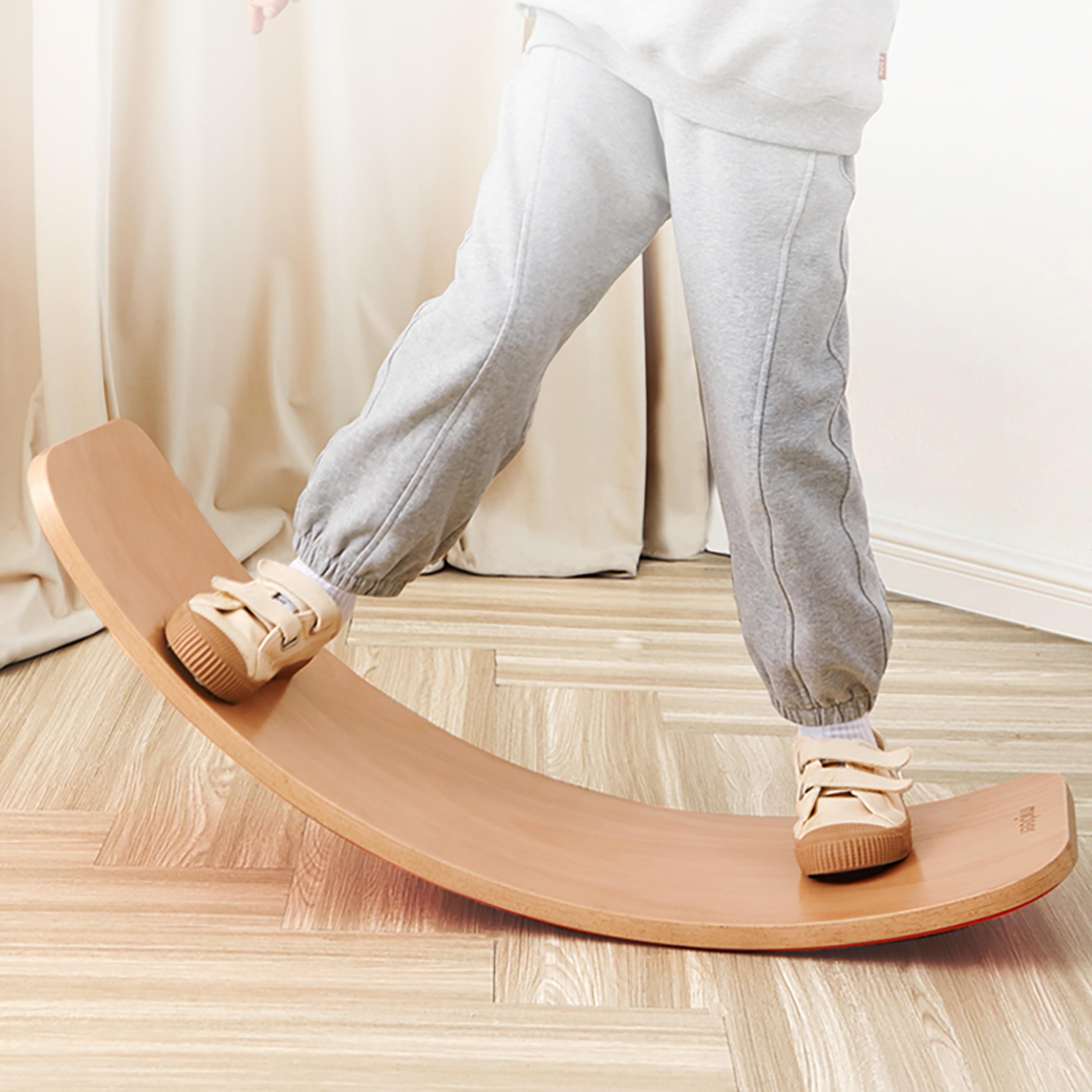 Mideer Wooden Balance Board, Orange-toys-outdoor-sports-image-2