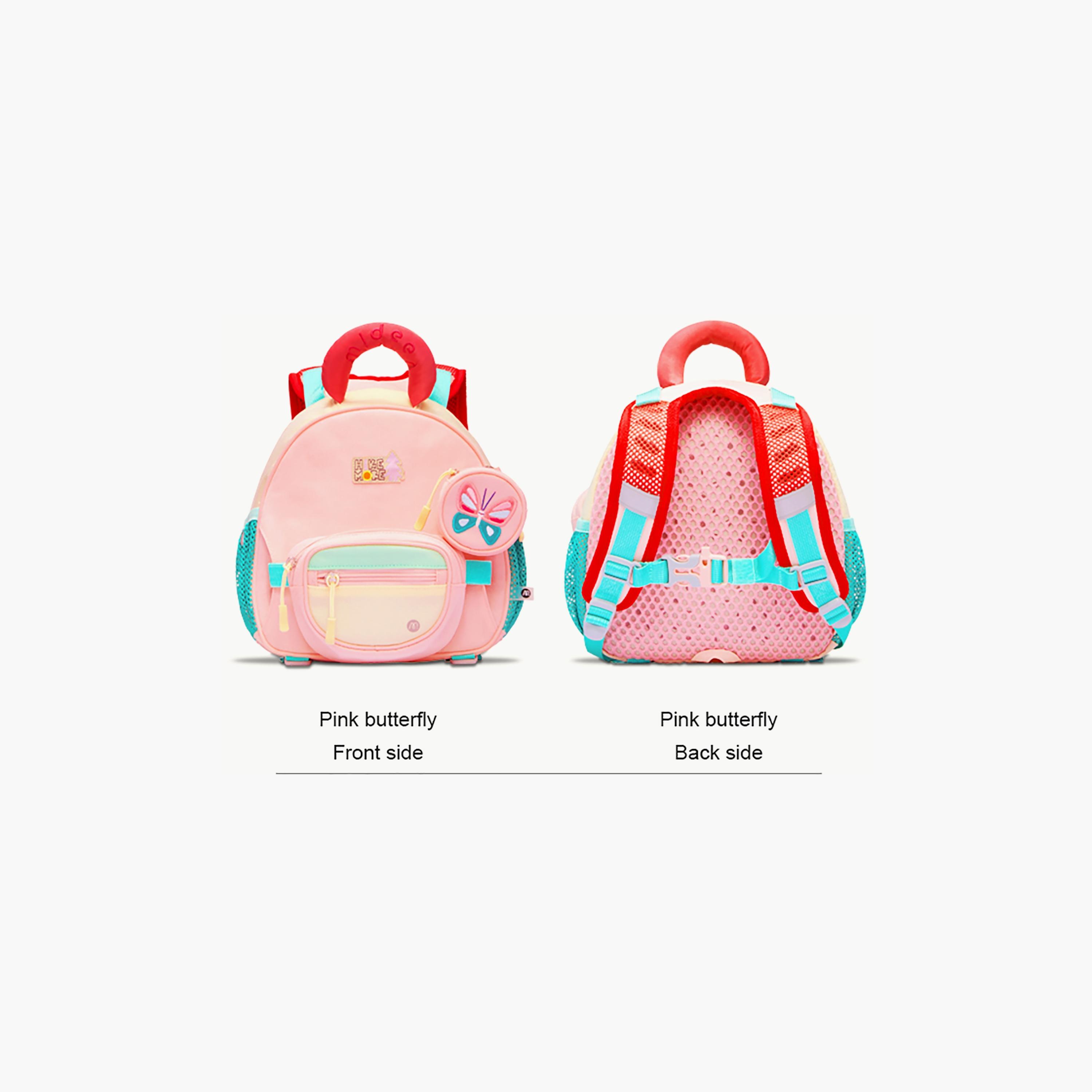 Mideer Butterfly Kids Backpack, Pink-school-bagsandbackpacks-backpacks-image-4
