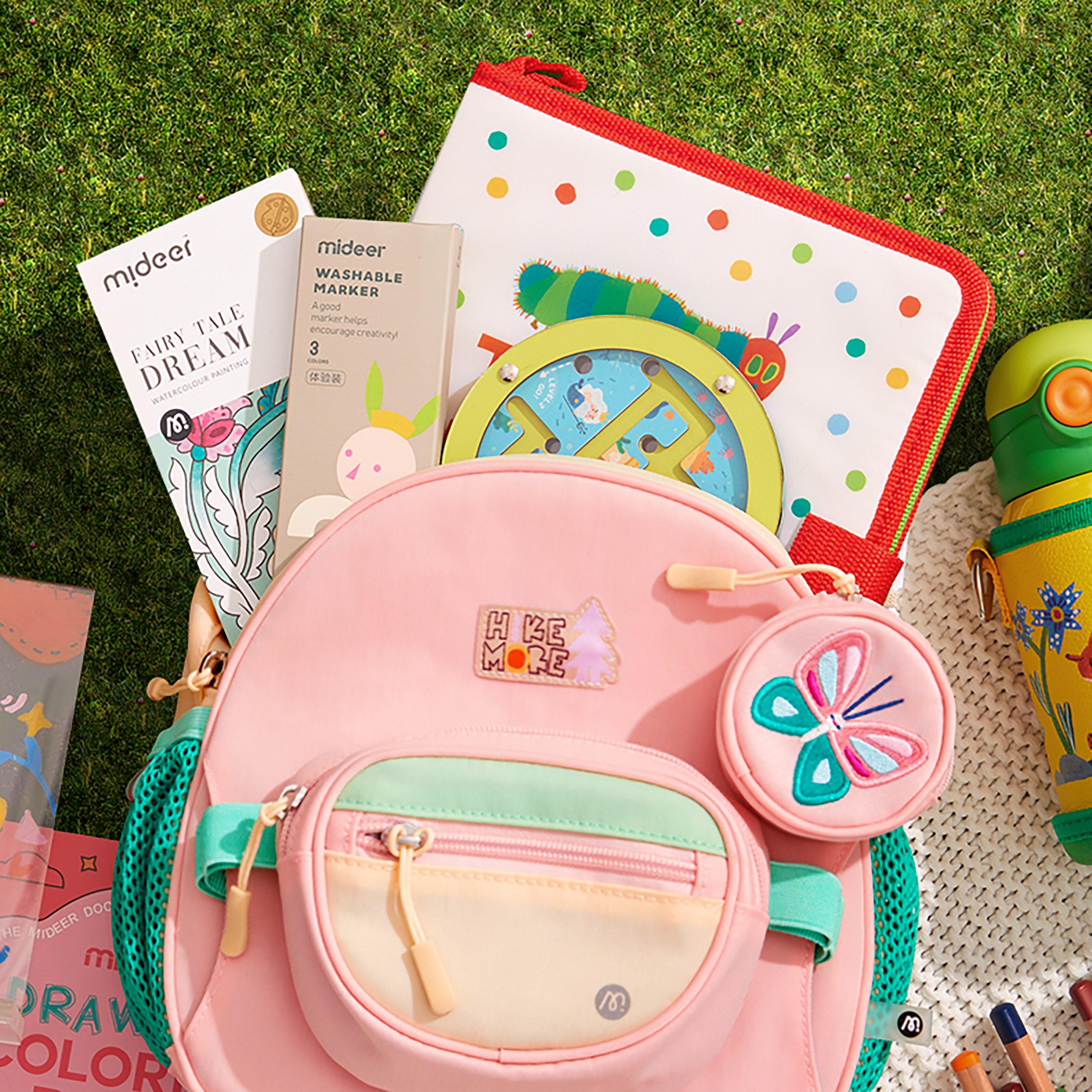 Mideer Butterfly Kids Backpack, Pink-school-bagsandbackpacks-backpacks-image-5