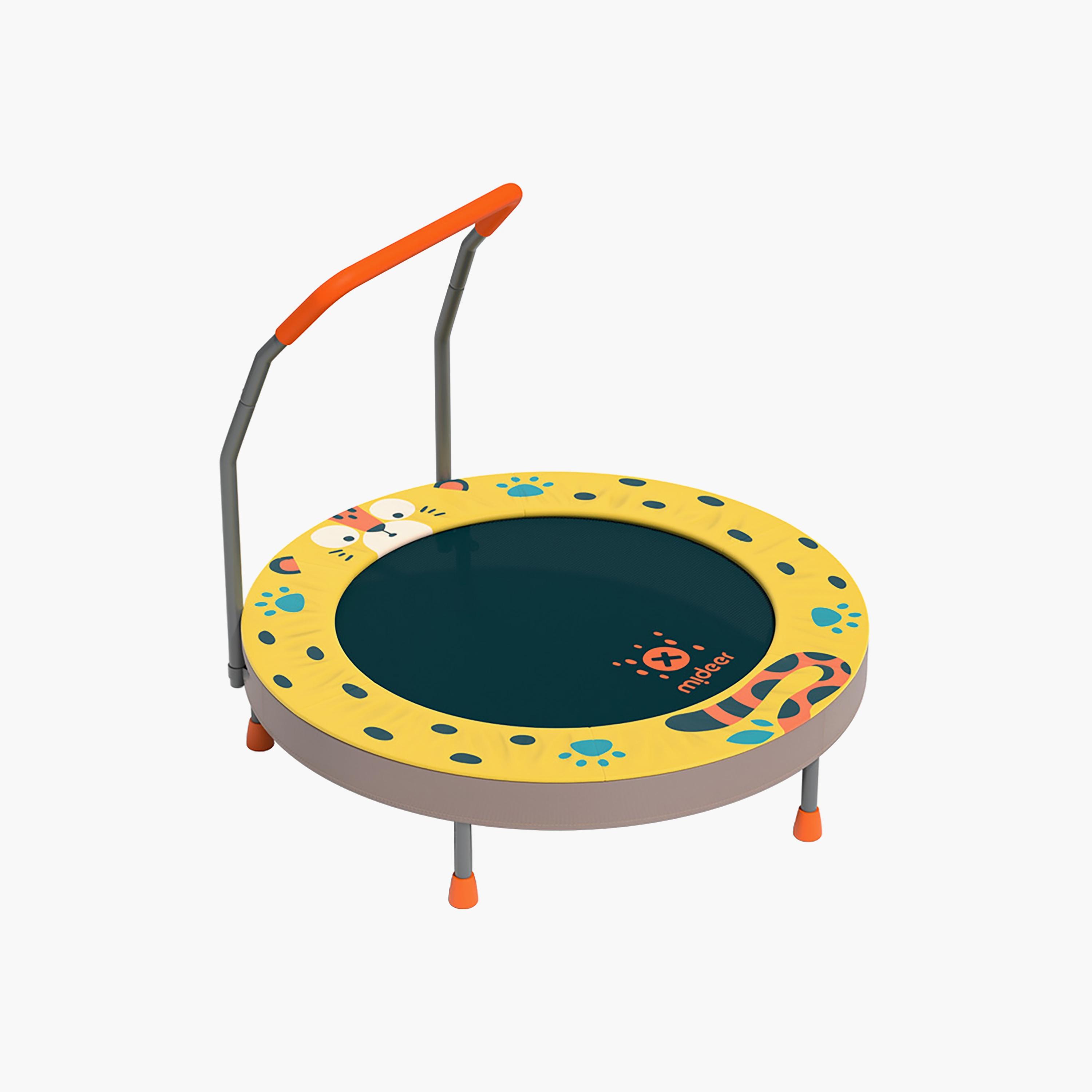 Mideer Kids Foldable Trampoline, 3 ft-toys-outdoor-playhousesandplayards-image-1