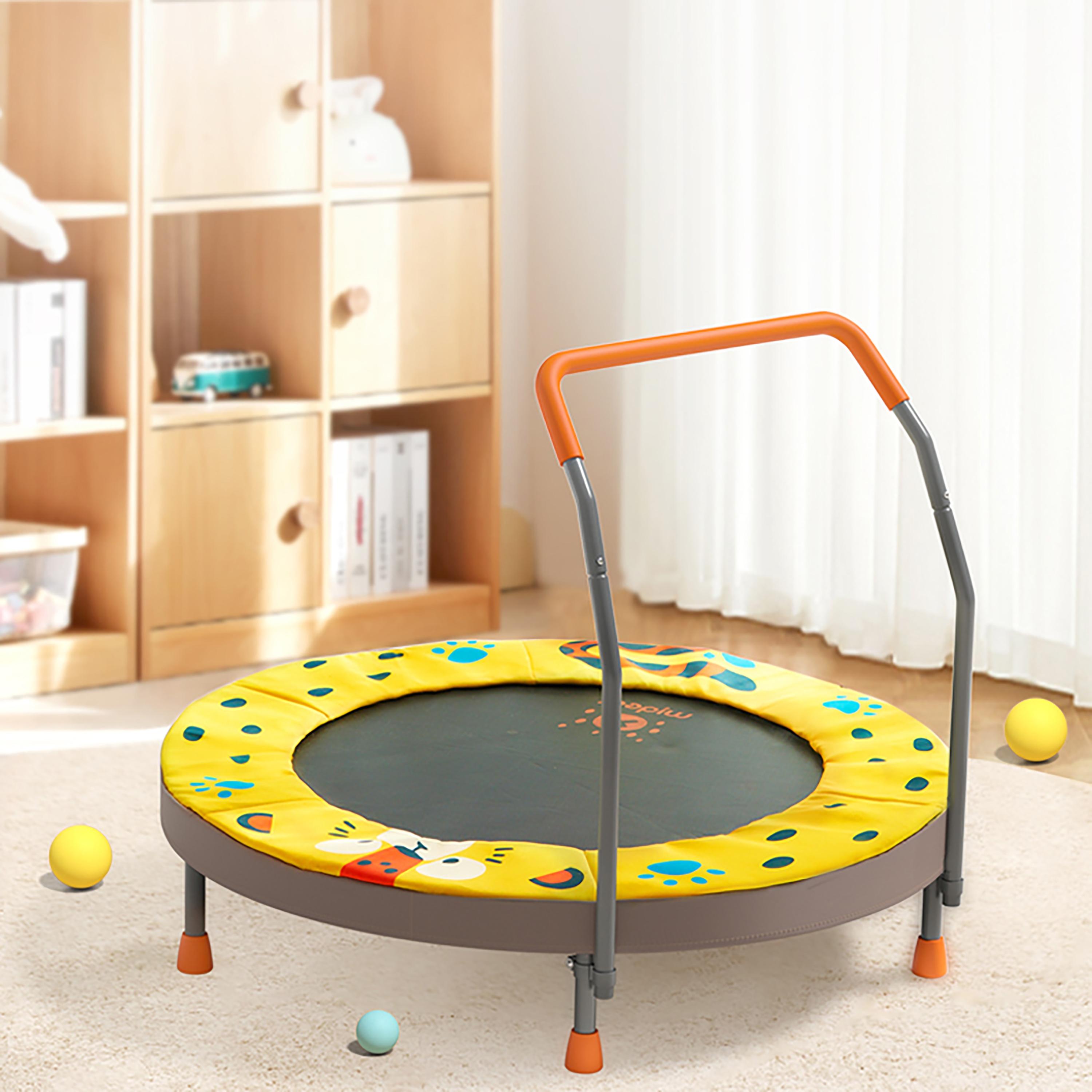 Mideer Kids Foldable Trampoline, 3 ft-toys-outdoor-playhousesandplayards-image-2