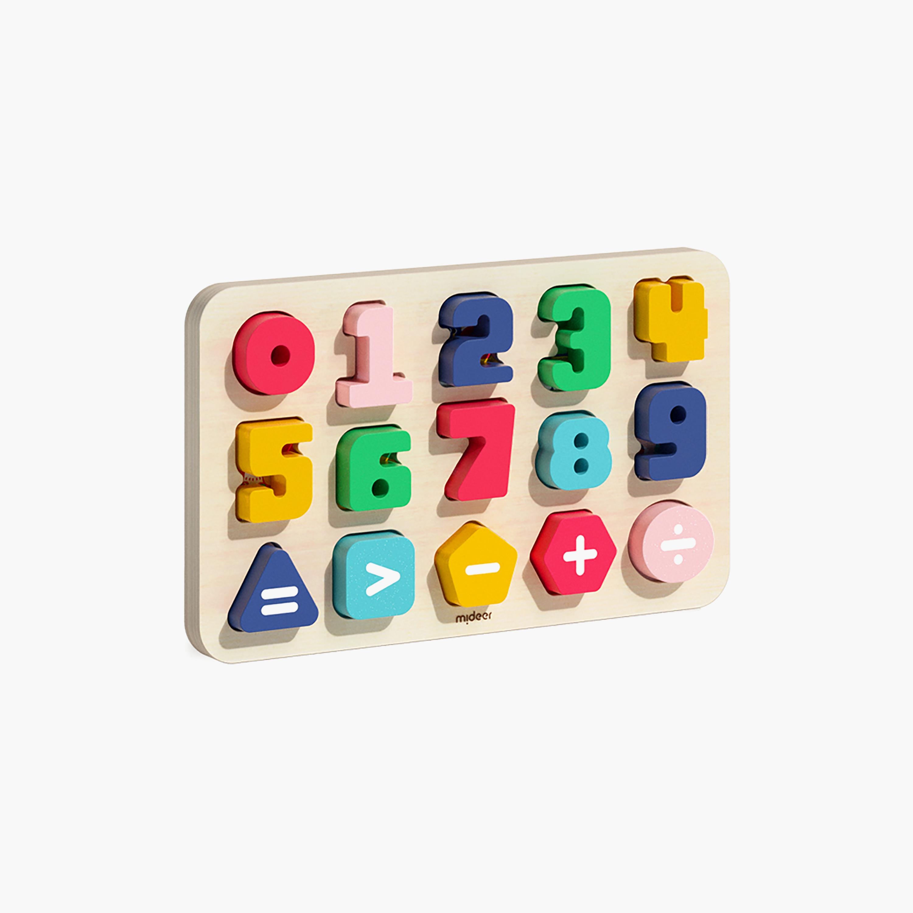 Mideer Wooden Number Board-toys-babyandtoddlertoys-learningtoys-image-1