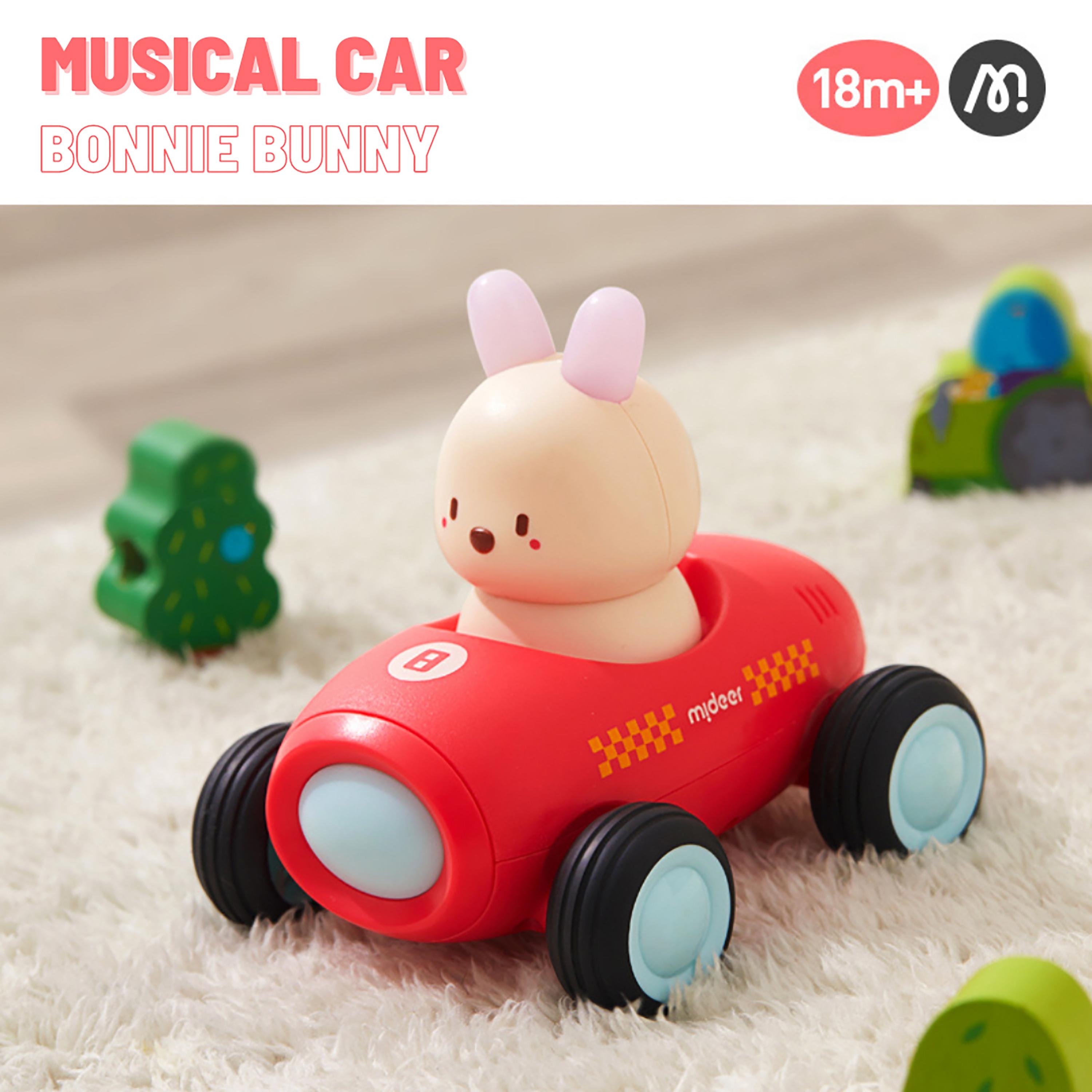 سيارة أرنب الموسيقية بوني من ميدير-toys-babyandtoddlertoys-lightsandmusicaltoys-image-4