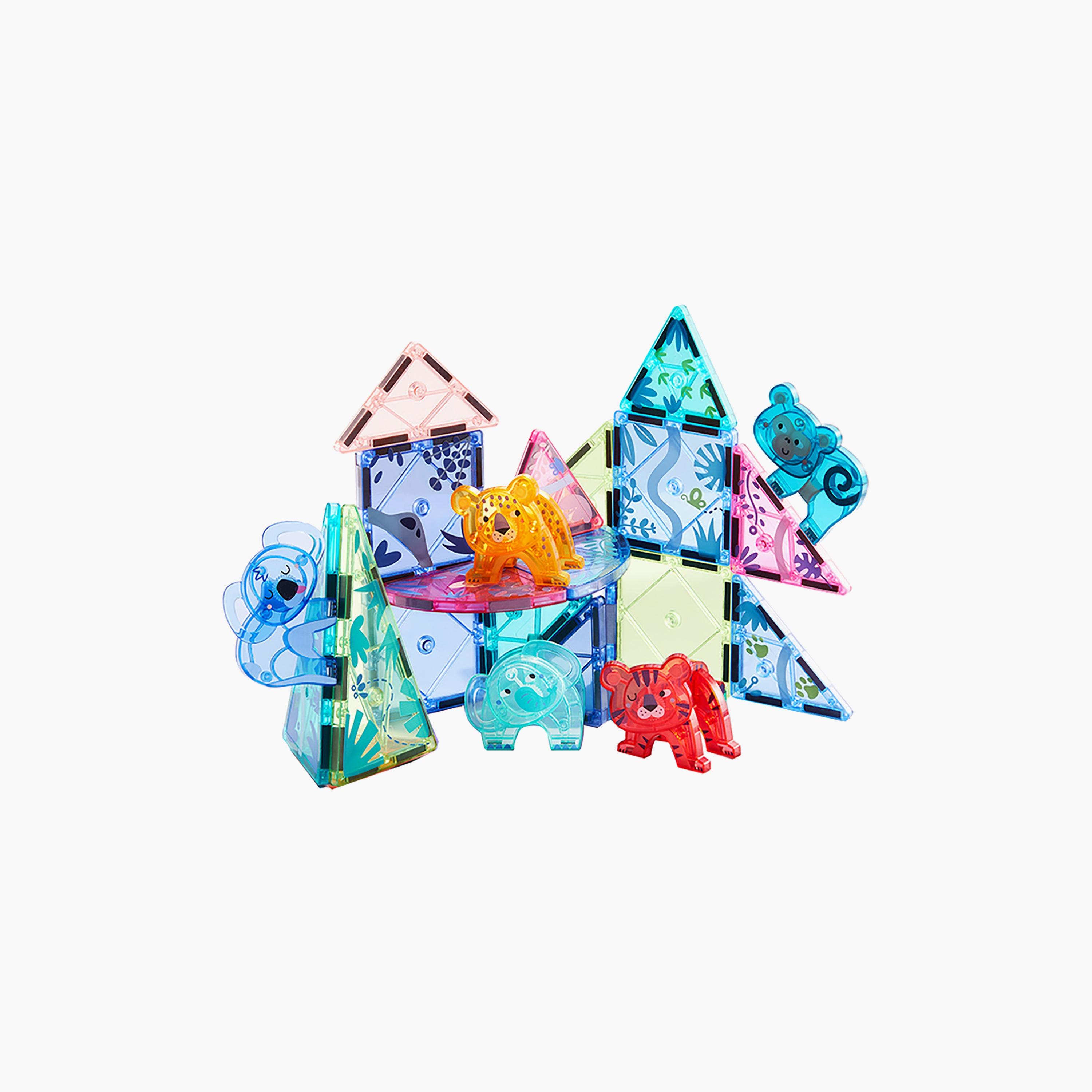 بلاطات مغناطيسية ملونة 40 قطعة من ميدير-toys-buildingblocks-magnetictoys-image-2