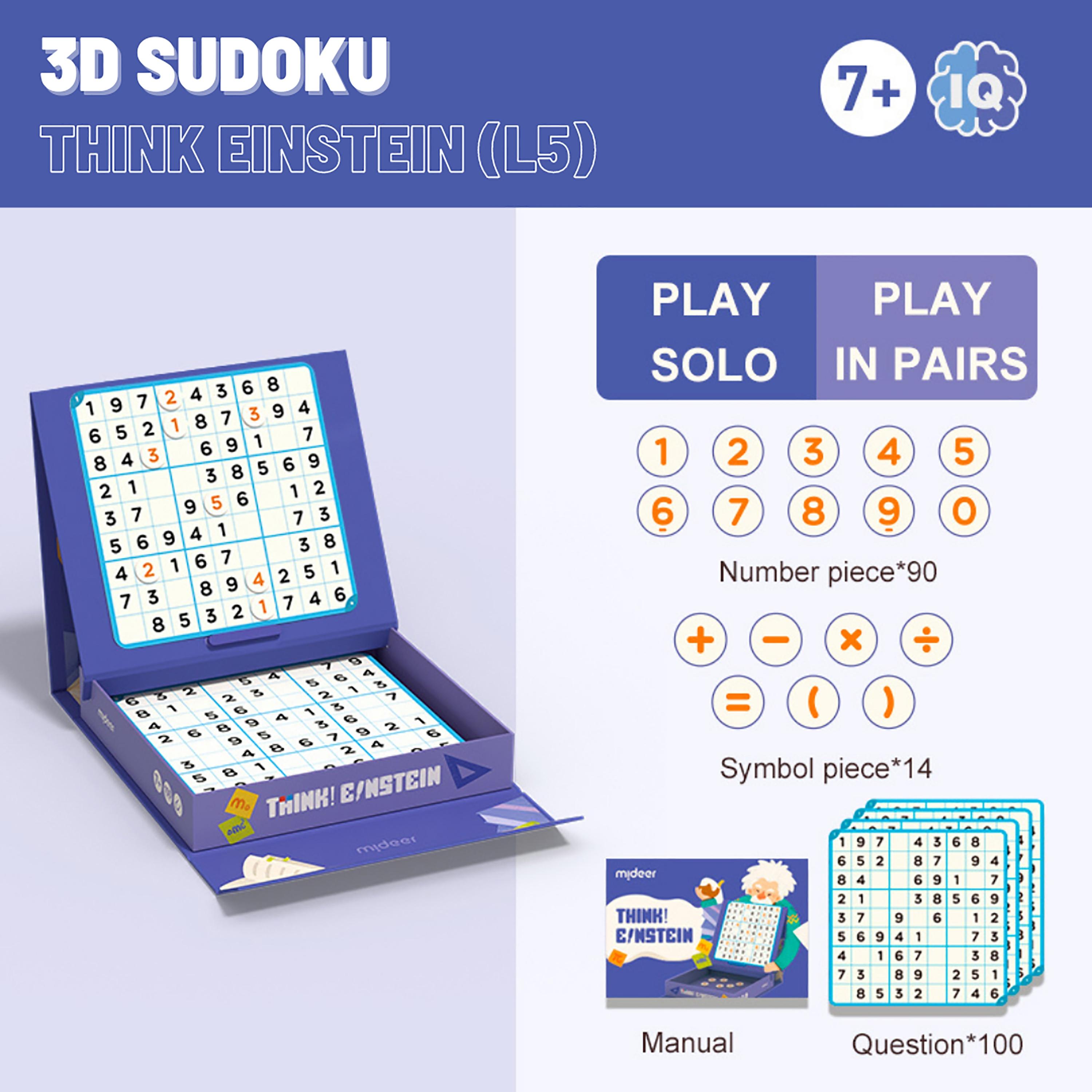 Mideer Think Einstein Sudoku Game-toys-indoortoys-boardgames-image-2