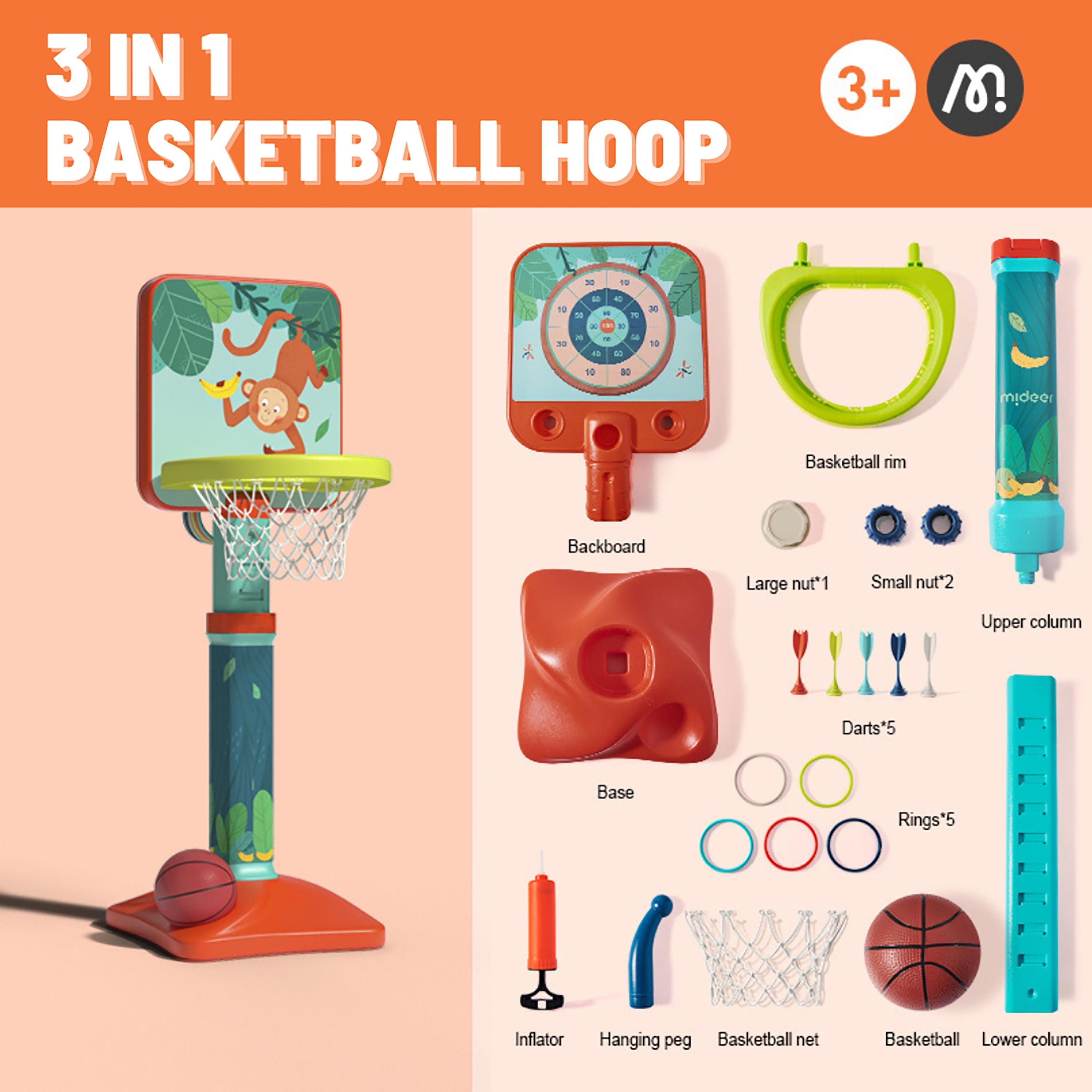 Mideer 3-in-1 Basketball Hoop-toys-outdoor-sports-image-3