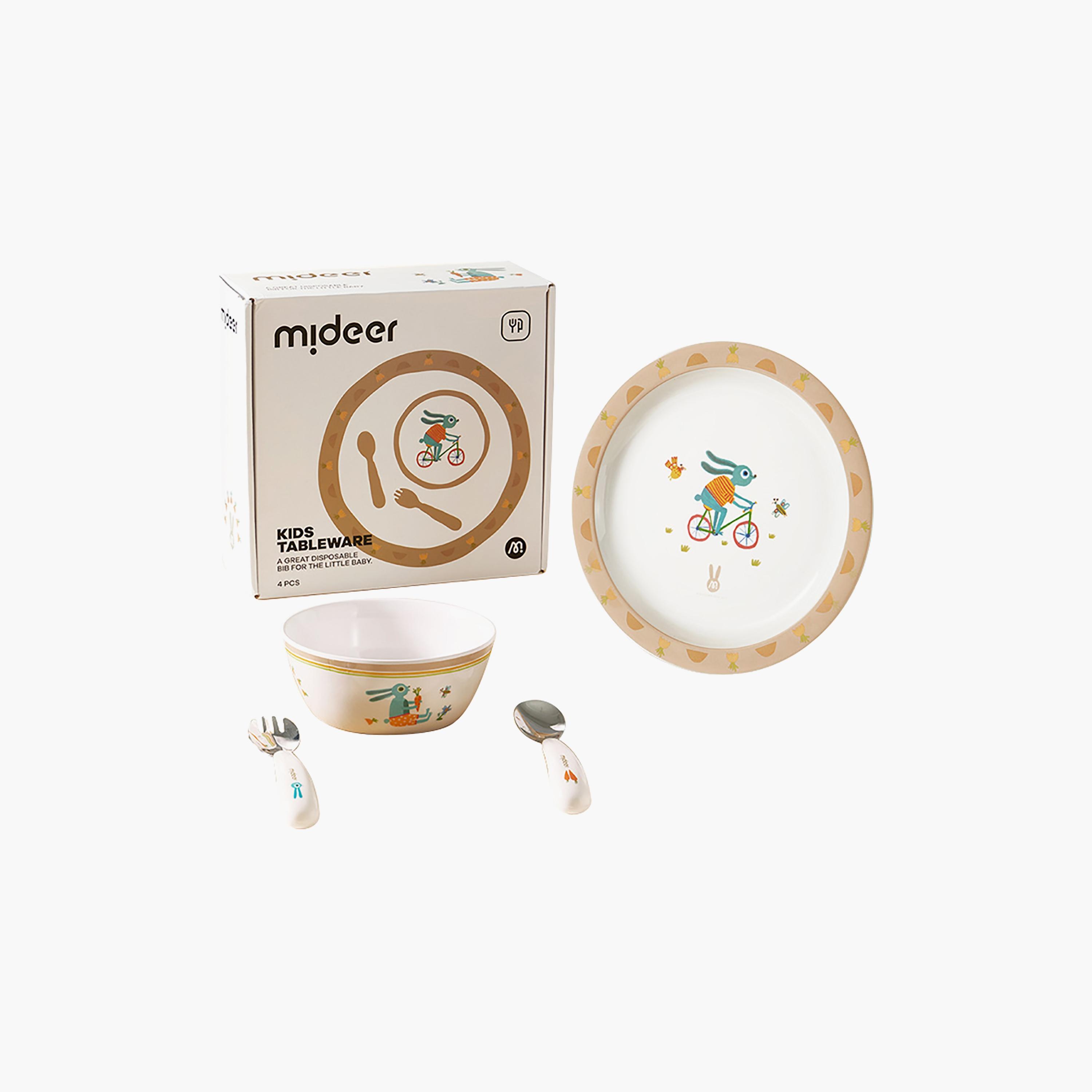 طقم أدوات مائدة من ميدير للأطفال، مستر باني-baby-feeding-mealtimeessentials-image-1